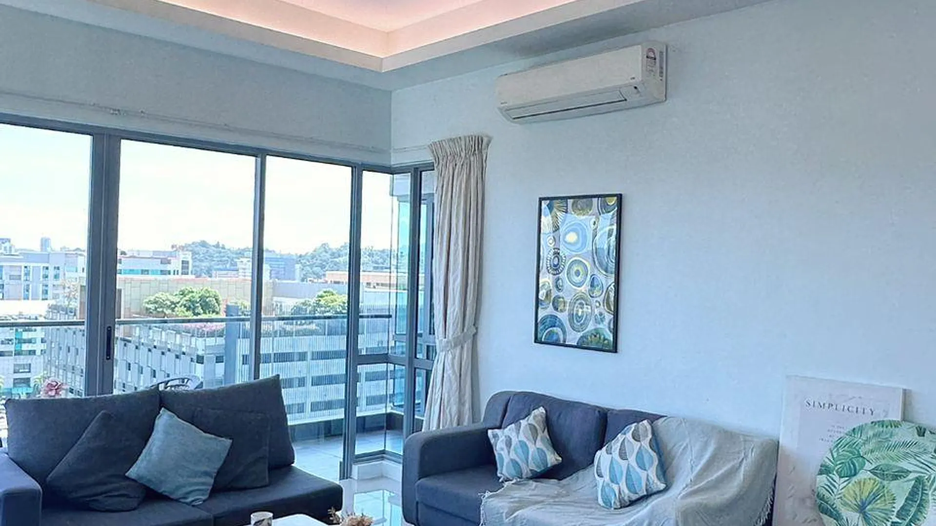 코타키나발루 탄중 아루의 아파트먼트 (1300m², 침실 3개, 프라이빗 욕실 2개) 4성급 싱글룸 스위트룸