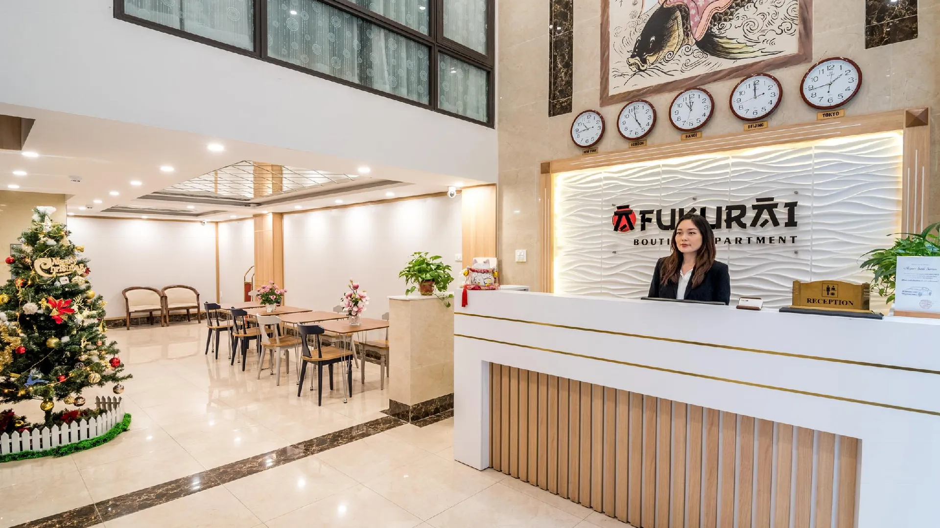 하노이 후쿠라이 호텔 앤 아파트먼트 2 4성급 호텔 수영장