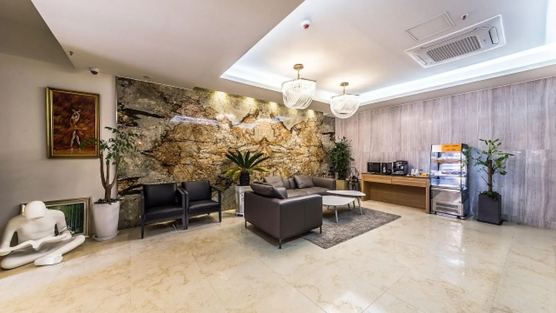 서울 논현 왈츠 3성급 호텔 로비