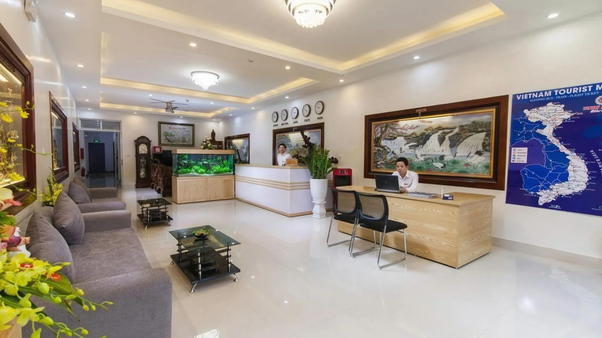 하노이 럭셔리 에어포트 호텔 앤 스파 3성급 호텔 로비