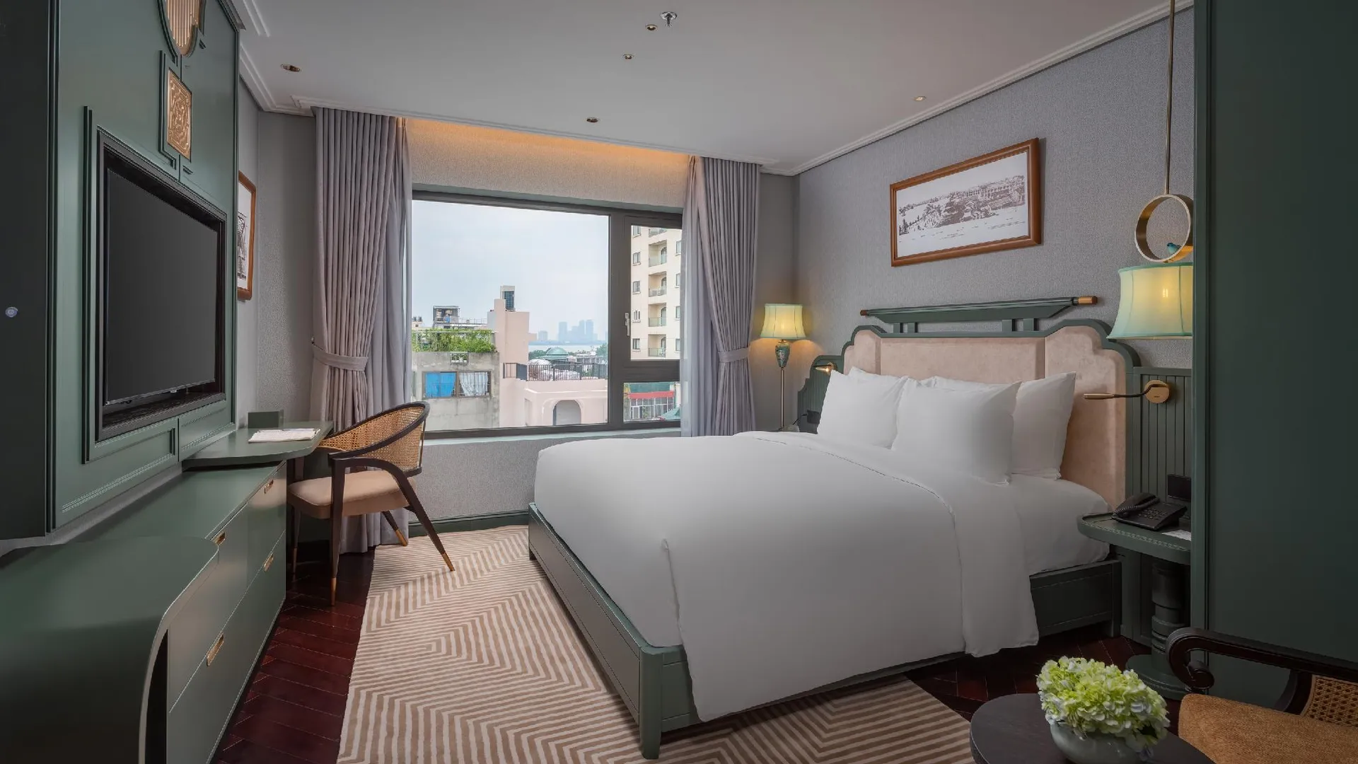 하노이 통킨 럭셔리 부티크 호텔 앤 스파 5성급 호텔 스위트룸