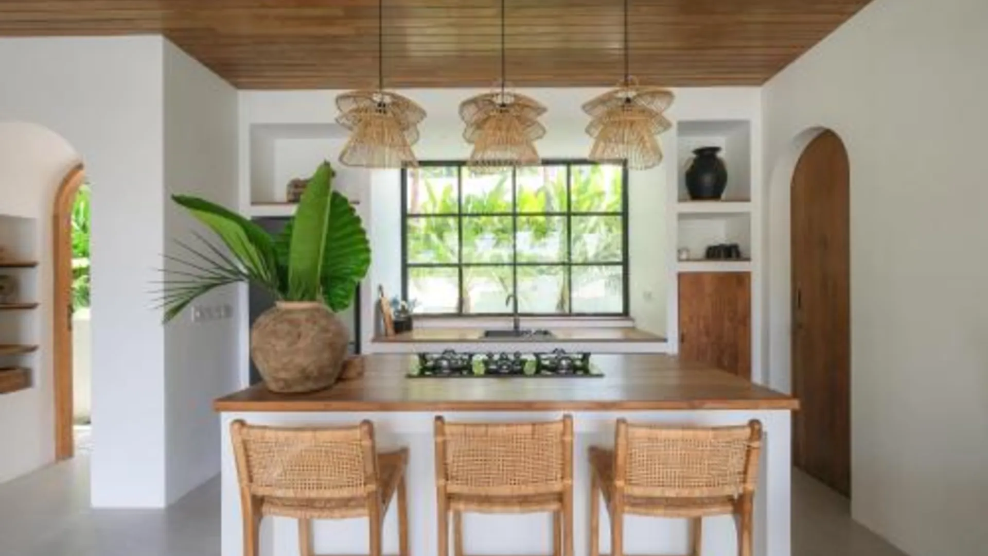 발리 Villa Lestari Ubud 3성급 싱글룸 전망