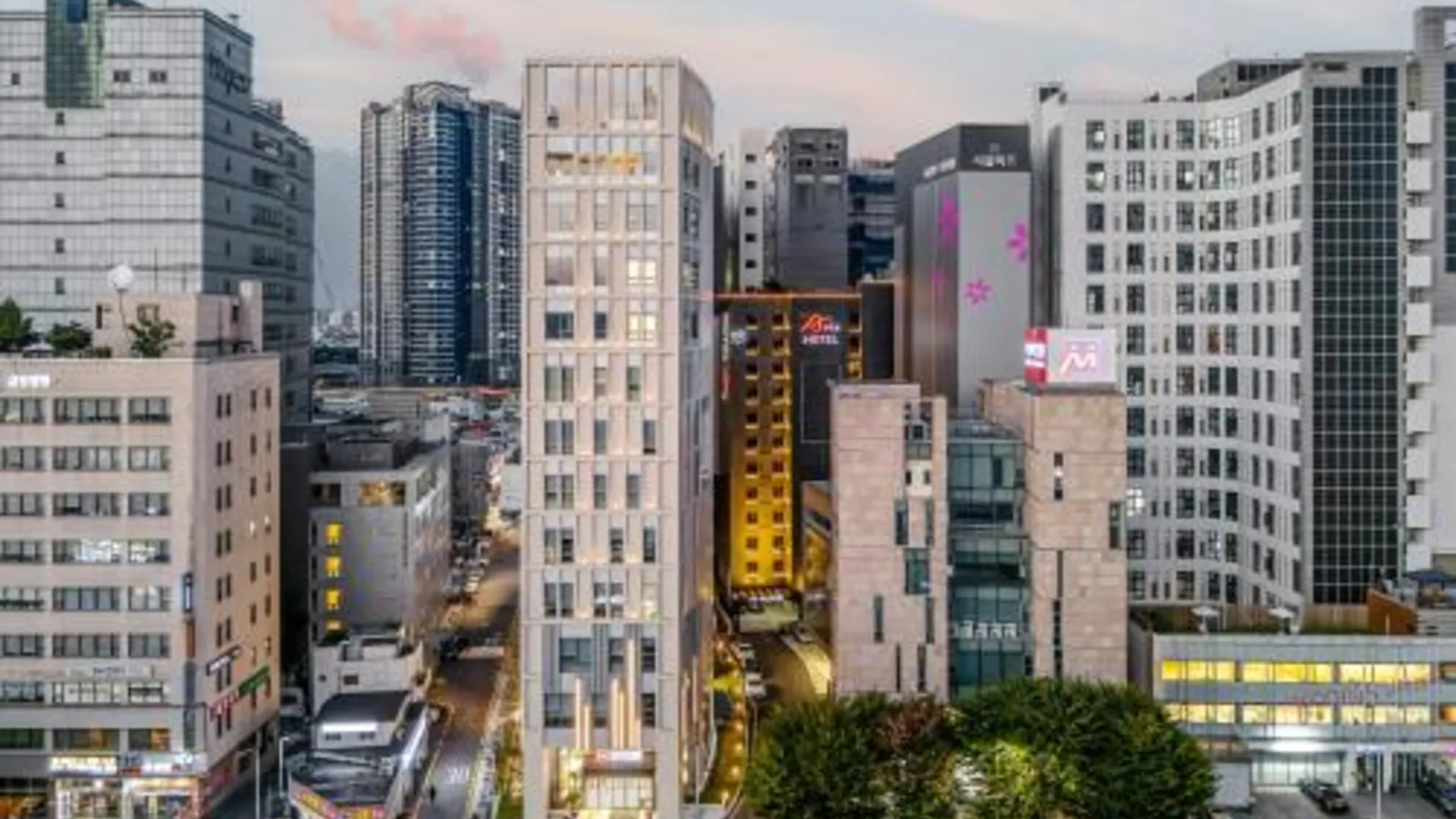 서울 아리아 호텔 3성급 호텔 외관