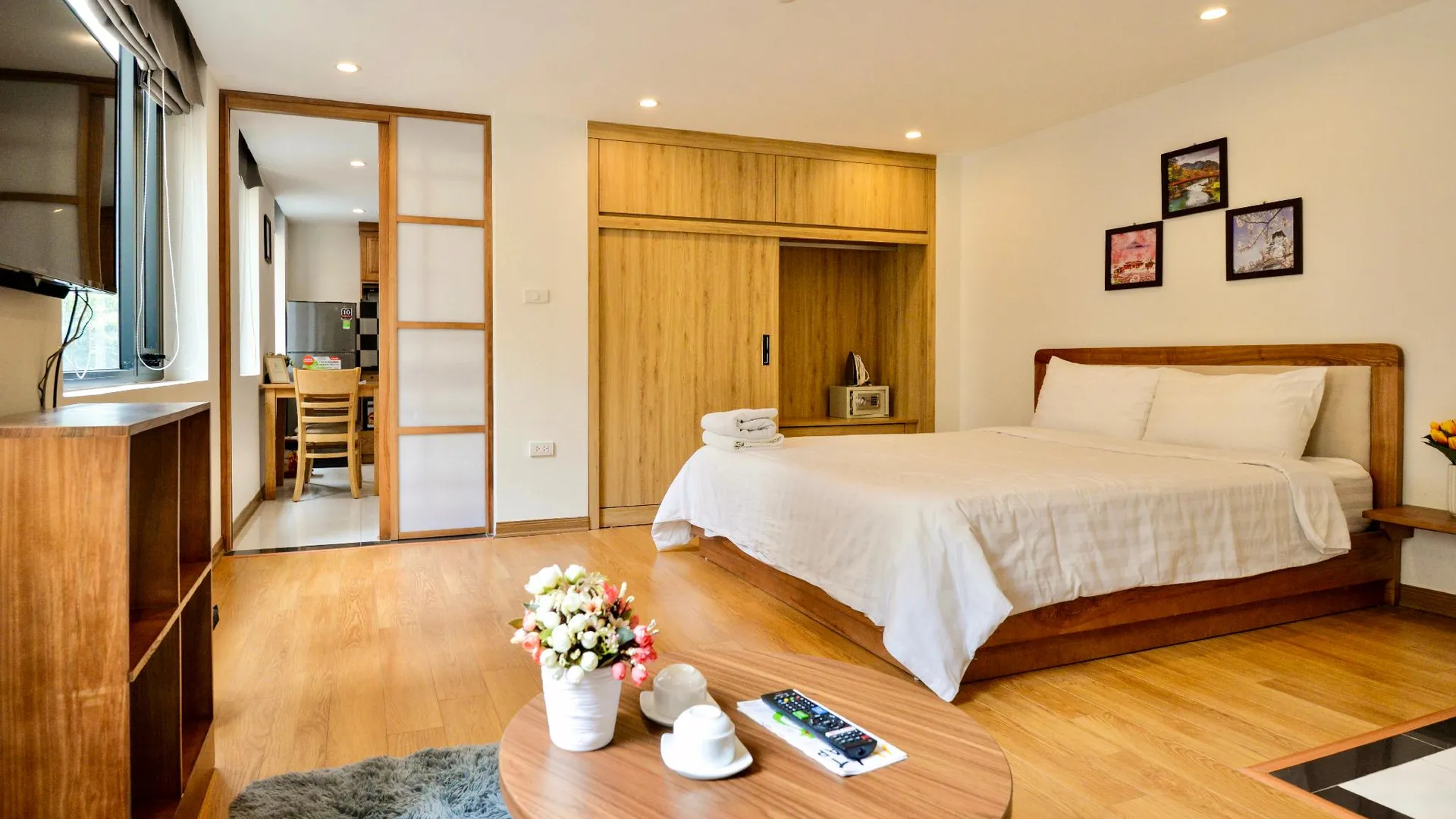 하노이 22하우징 39 린 랑 레지던스 3성급 호텔 객실