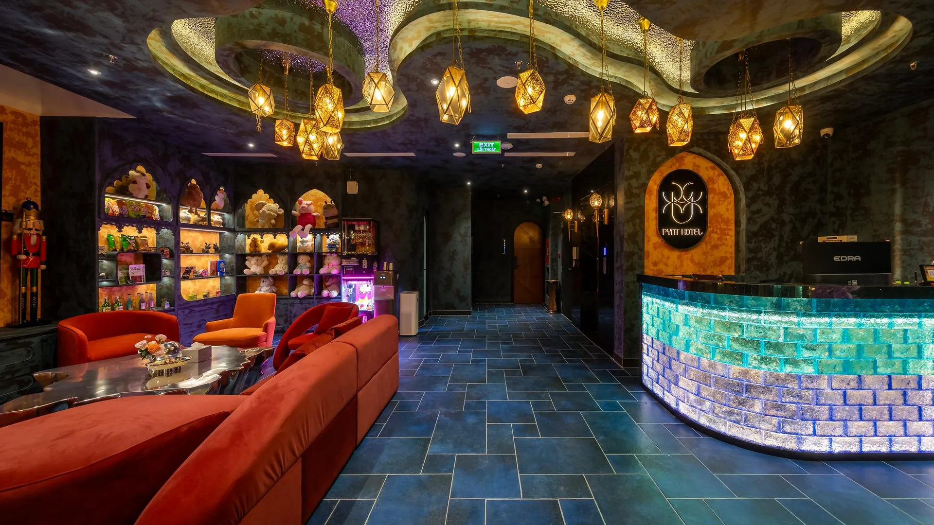 호치민 핀트 호텔 6 3성급 호텔 로비