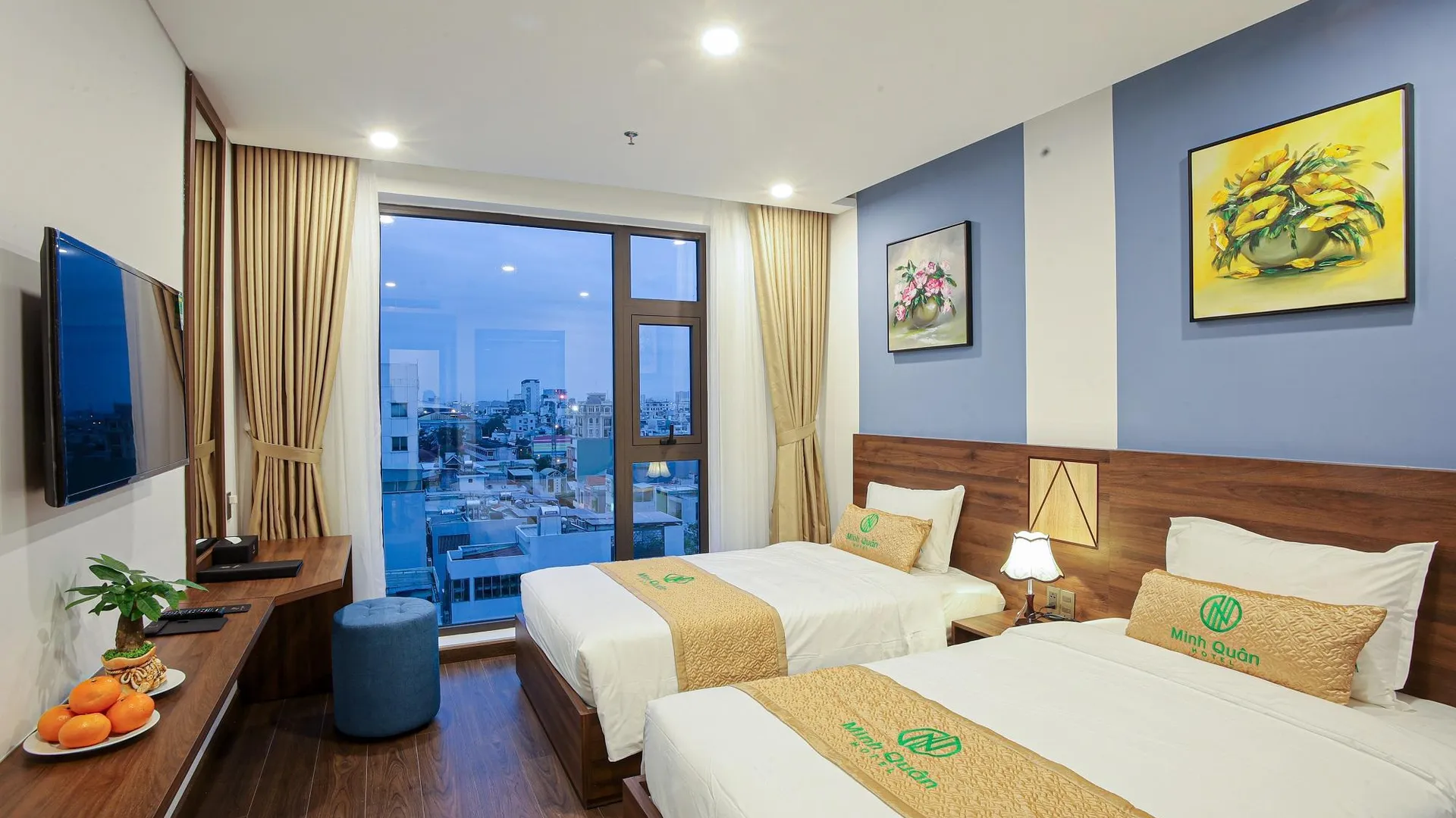 다낭 민 꽌 호텔 3성급 호텔 객실