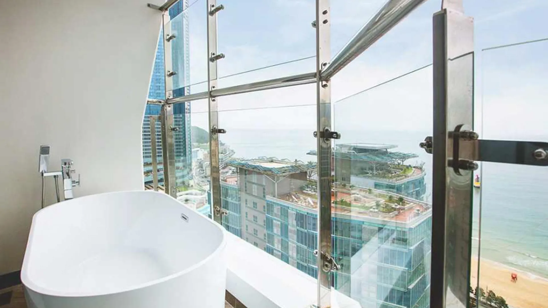 부산 부산 영무 파라드 호텔 해운대 비치 4성급 호텔 외관