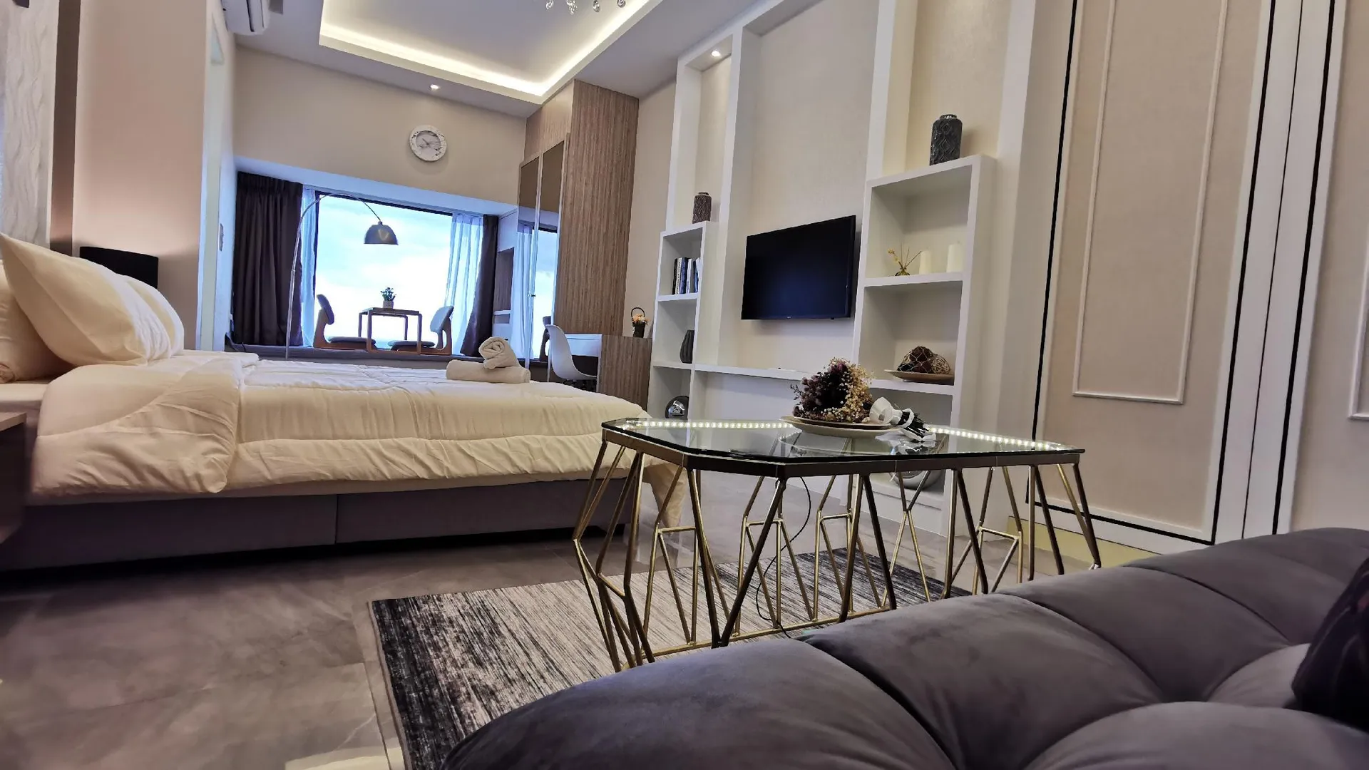 말라카 멜라카 라야의 아파트먼트 (40m², 침실 1개, 프라이빗 욕실 1개) 4성급 싱글룸 스위트룸