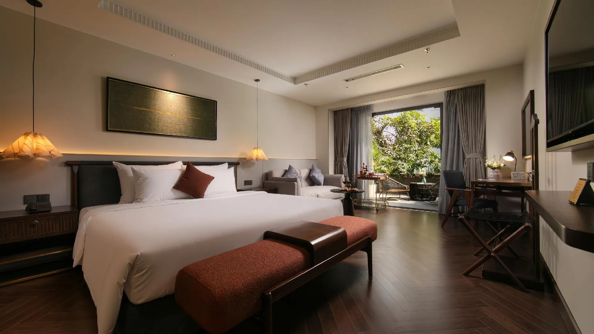 하노이 호텔 드 라곰 5성급 호텔 스위트룸