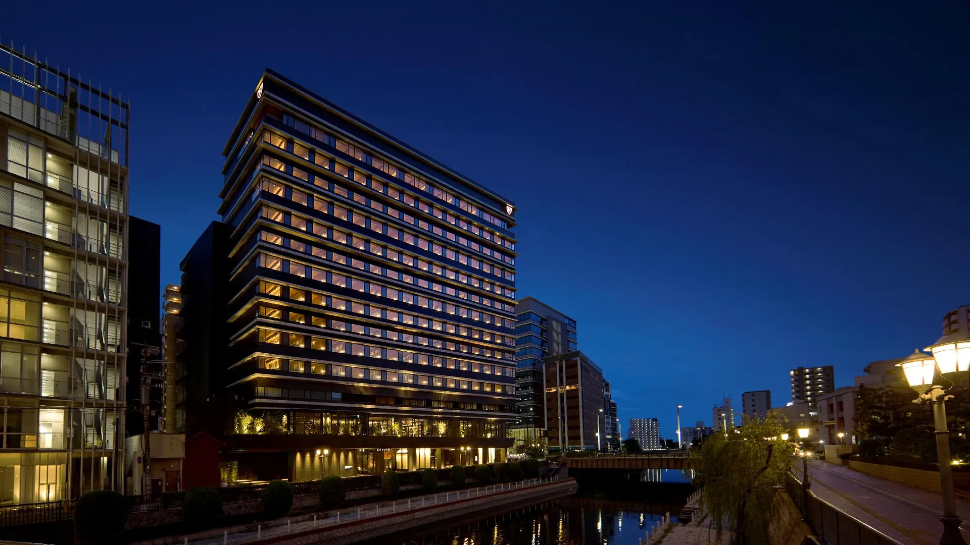 후쿠오카 더 로얄 파크 캔버스 후쿠오카 나카스 5성급 호텔 객실