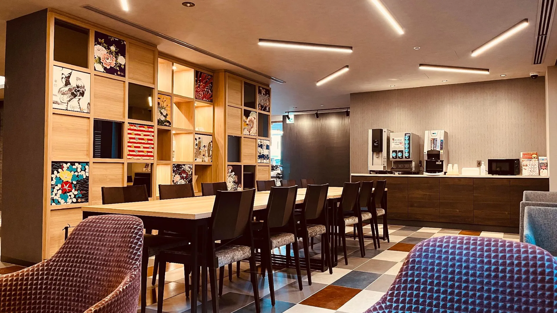 교토 완더 교토 나나조 3성급 호텔 로비