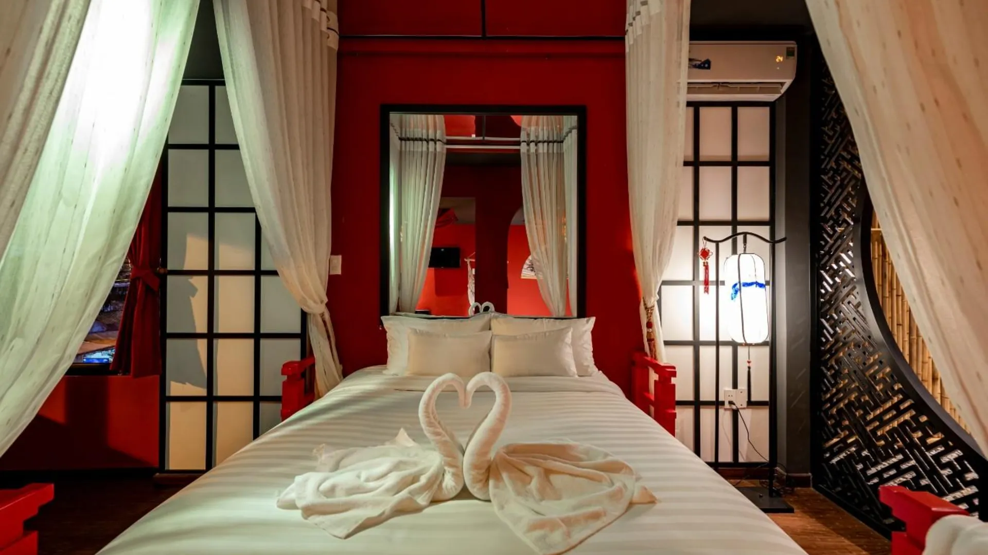 호치민 랭귀지 익스체인지 호텔 3 3성급 호텔 스위트룸