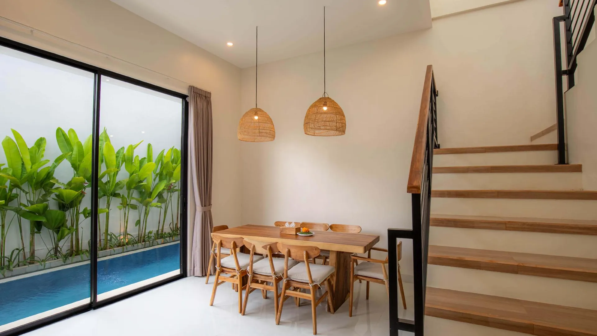 발리 바둥의 빌라 (200m², 침실 4개, 프라이빗 욕실 4개) 호텔 전망