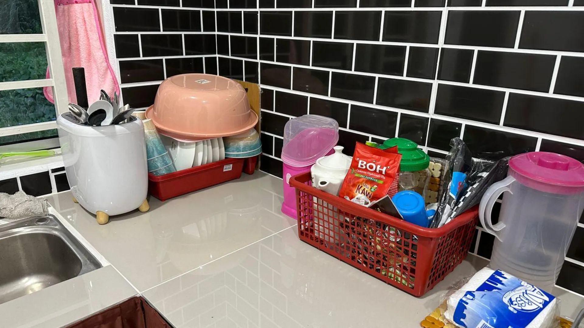 타나 메라 마창의 프라이빗 하우스 (950m², 침실 3개, 프라이빗 욕실 2개) 3성급 싱글룸 레스토랑