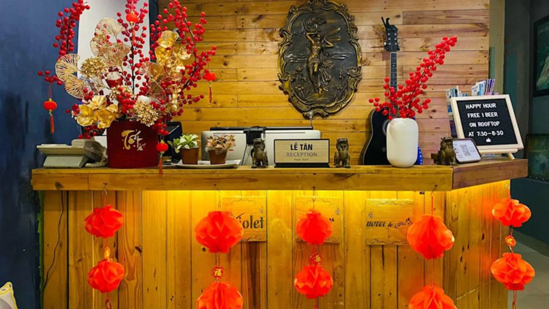 호치민 바이올렛 스타 호텔 앤 스파 2성급 호텔 수영장