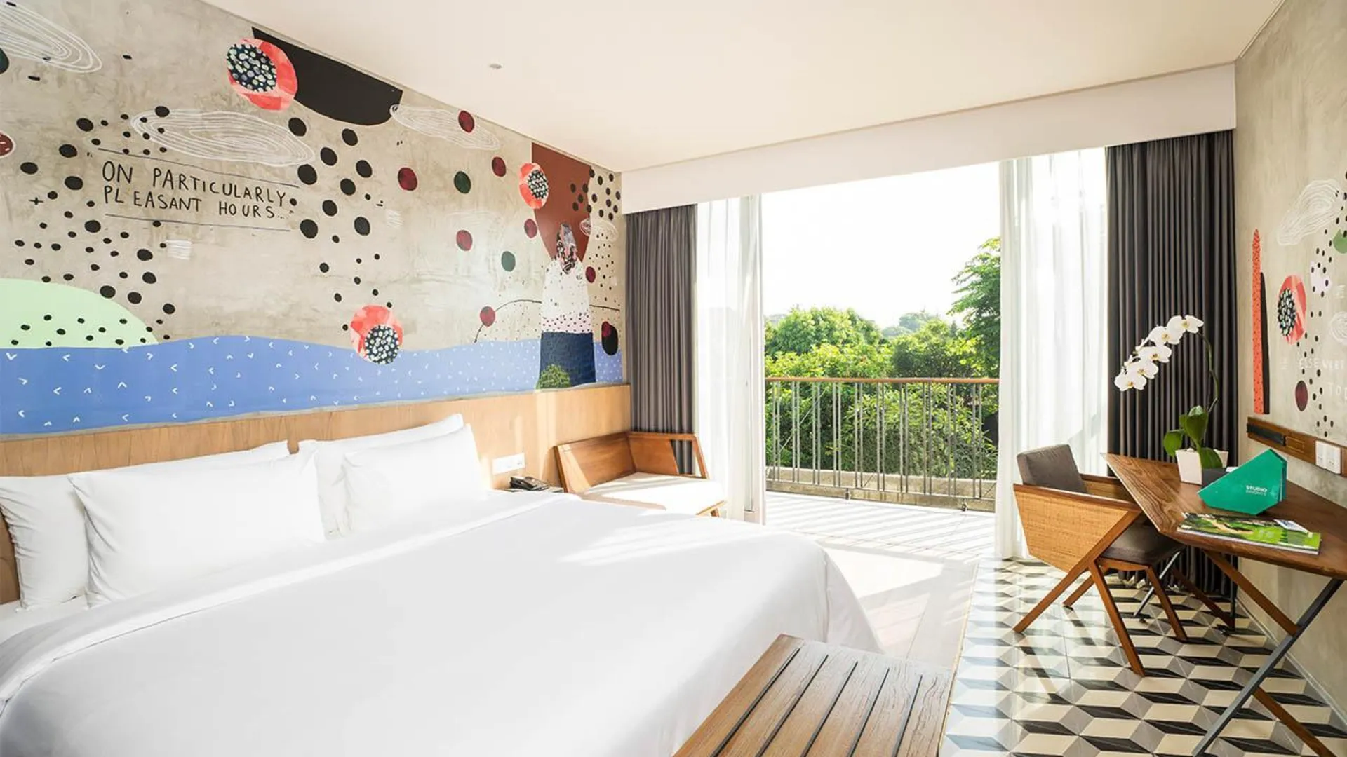 발리 아토텔 사누르 발리 4성급 호텔 전망