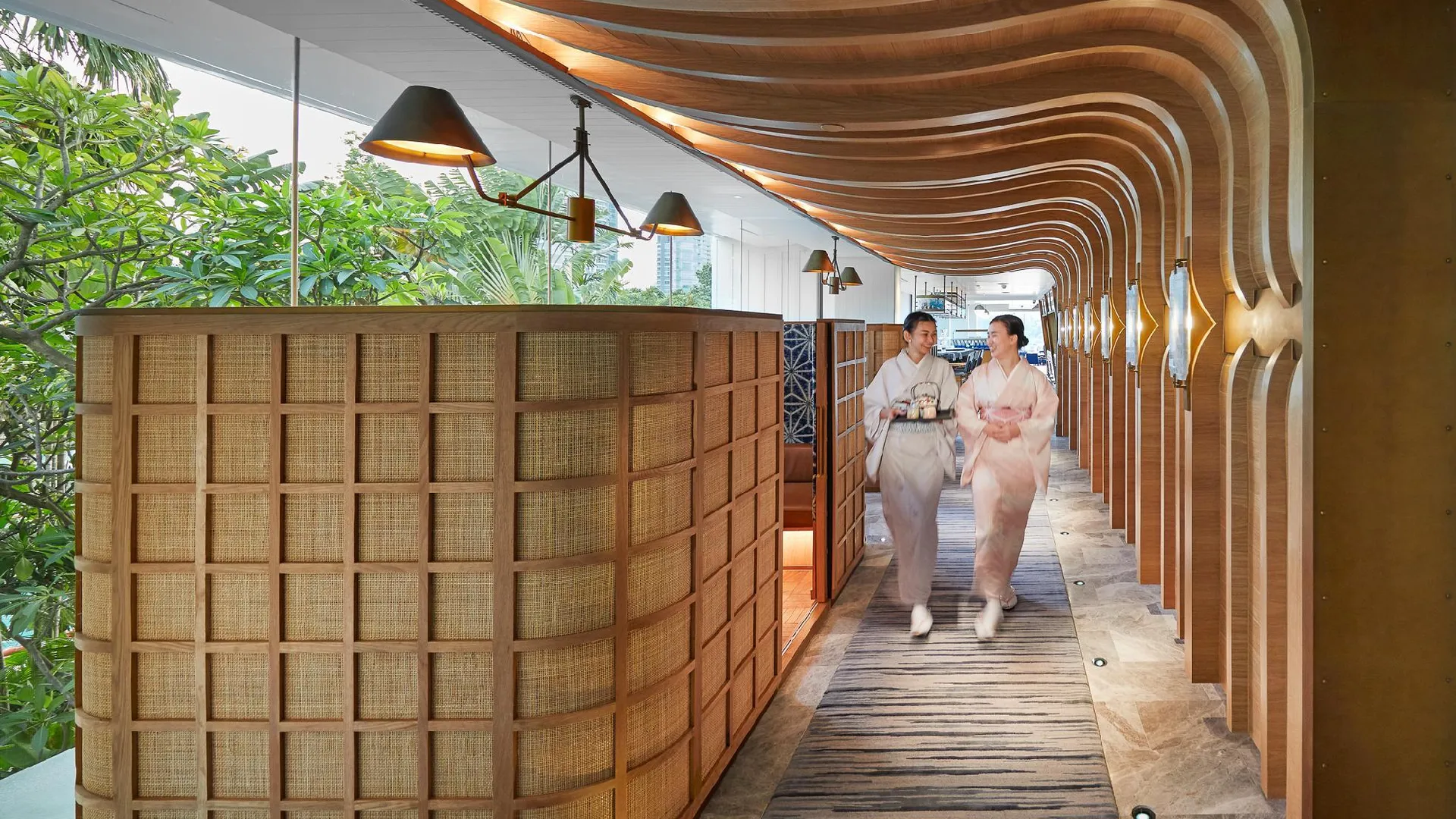 방콕 만다린 오리엔탈 방콕 5성급 호텔 레스토랑