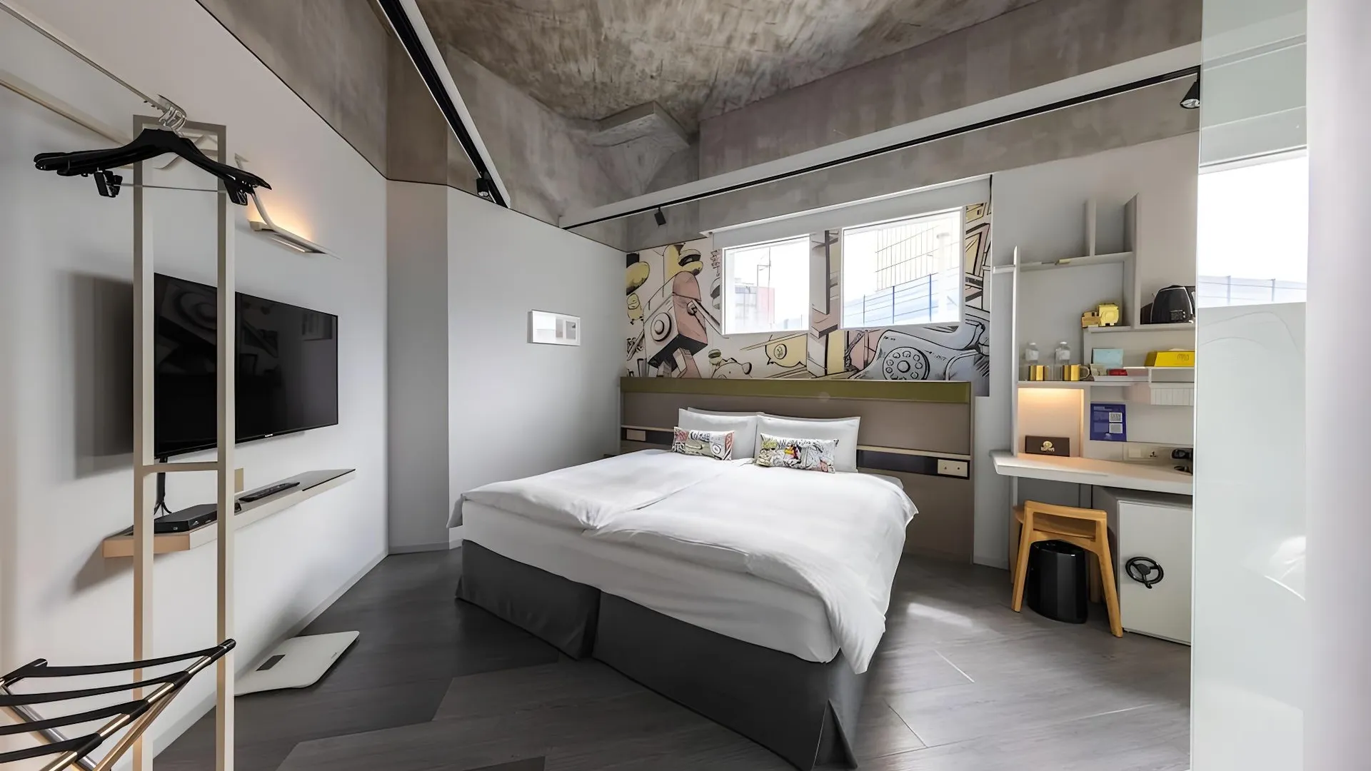 타이베이 화산딘 바이 코스모스 크리에이션 화산 1914 크리에이티브 파크 4성급 호텔 스위트룸