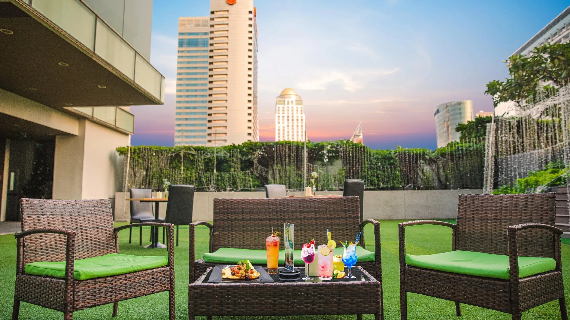 방콕 벨라 디 글로우 프라투남 4성급 호텔 레스토랑