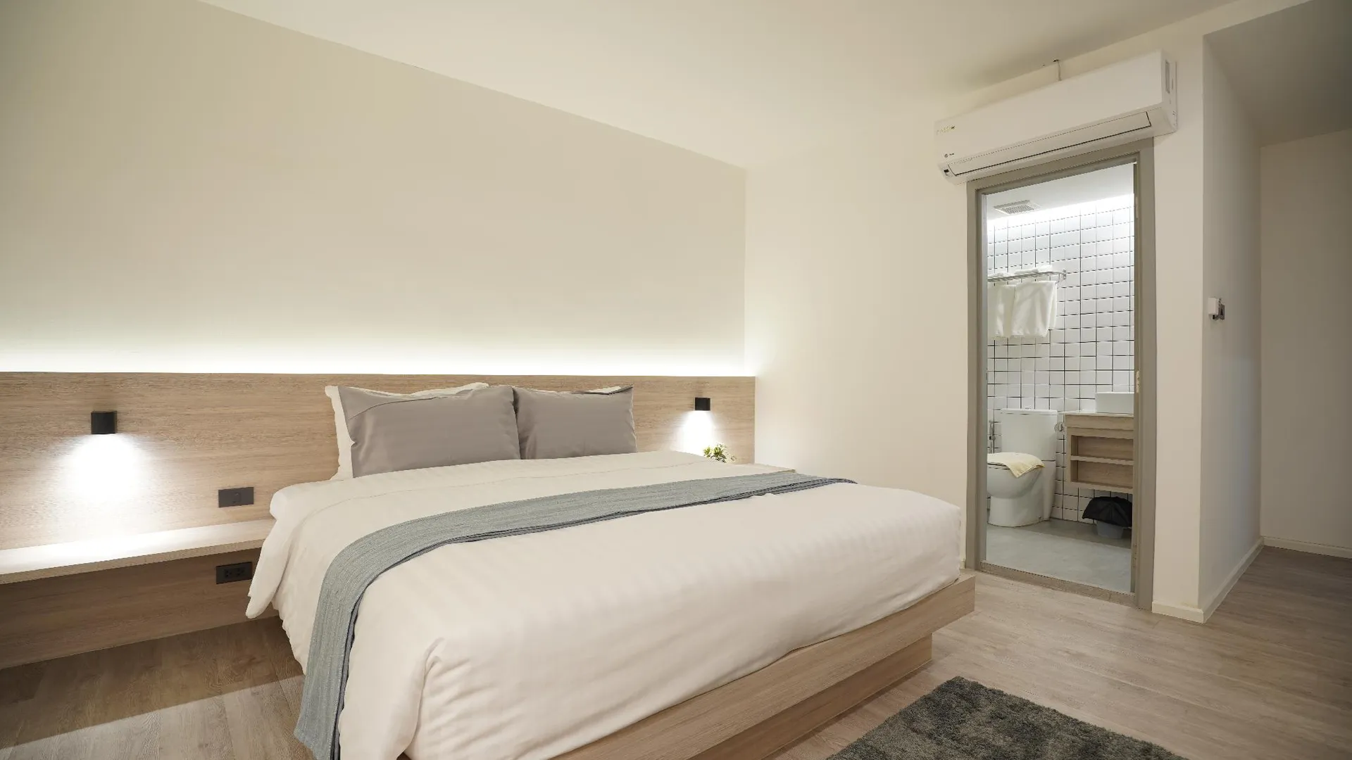 방콕 E11 호텔 BTS 푸나위티 3성급 호텔 스위트룸