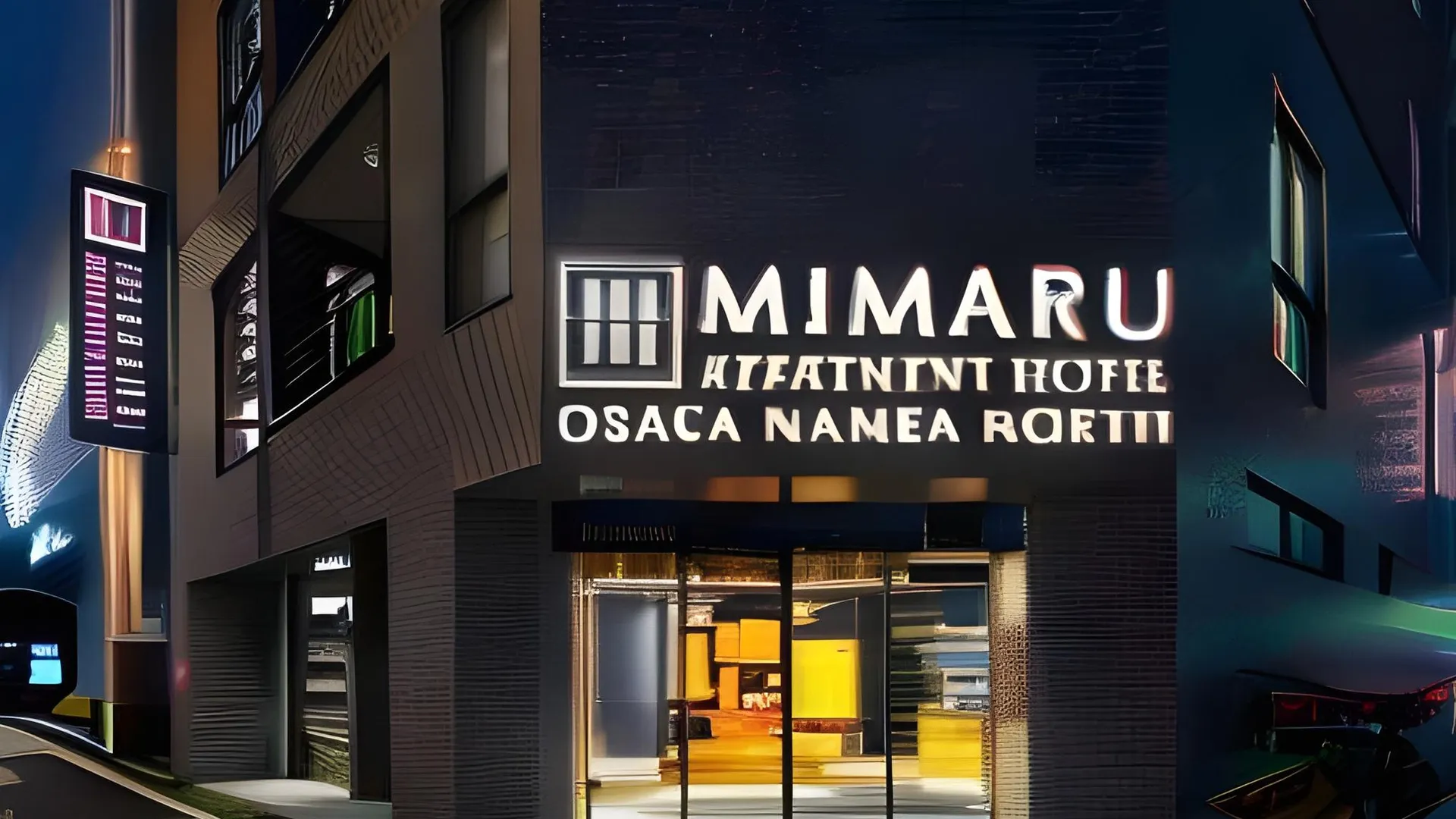 오사카 미마루 오사카 난바 노스 4성급 호텔 객실