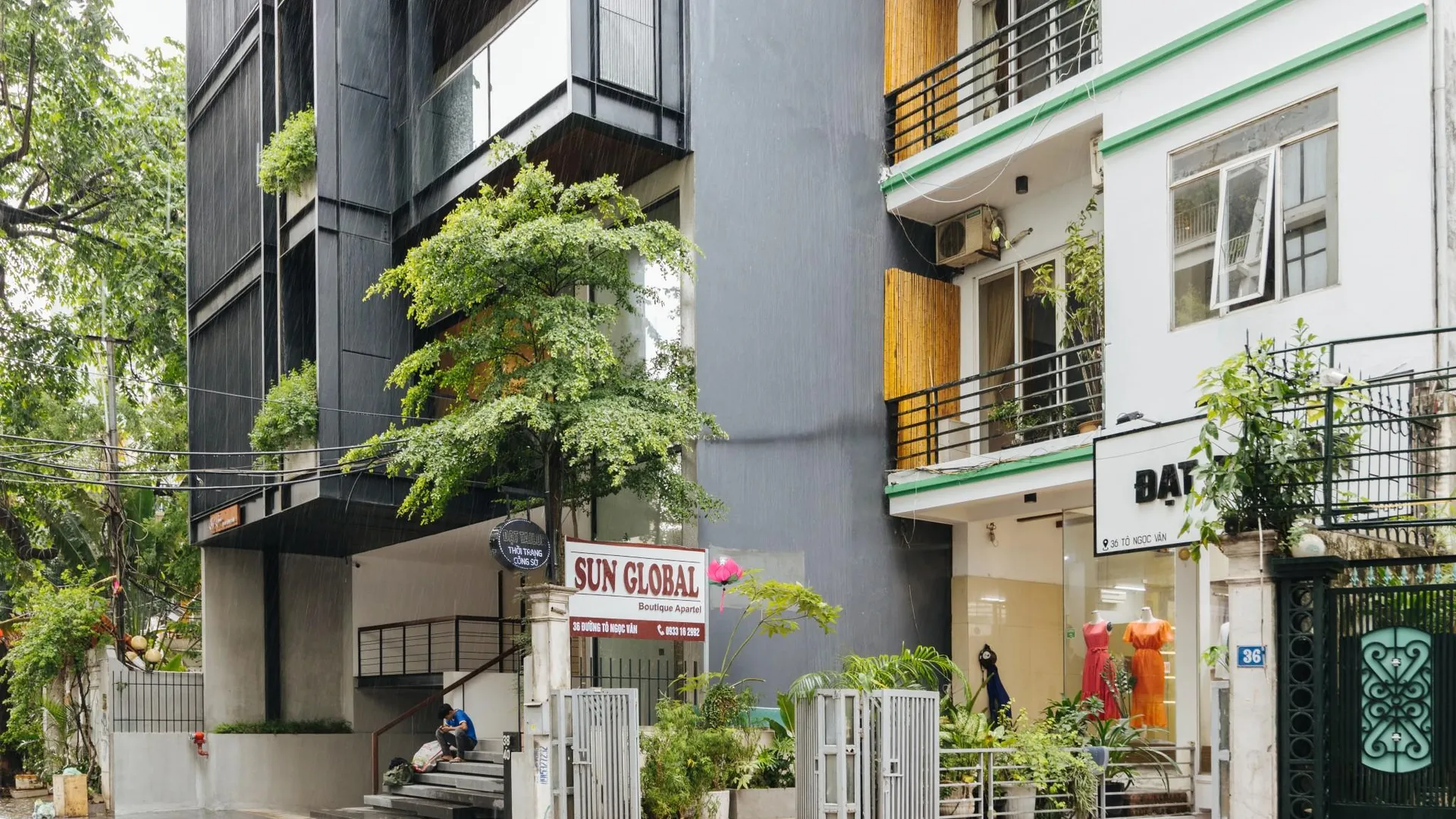 하노이 선 글로벌 부티크 아파트 호텔 3성급 호텔 로비