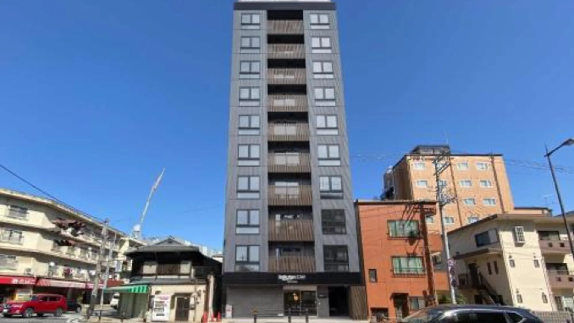 교토 Rakuten STAY Kyoto Station Twin Room with ceiling projector 3성급 호텔 부대시설