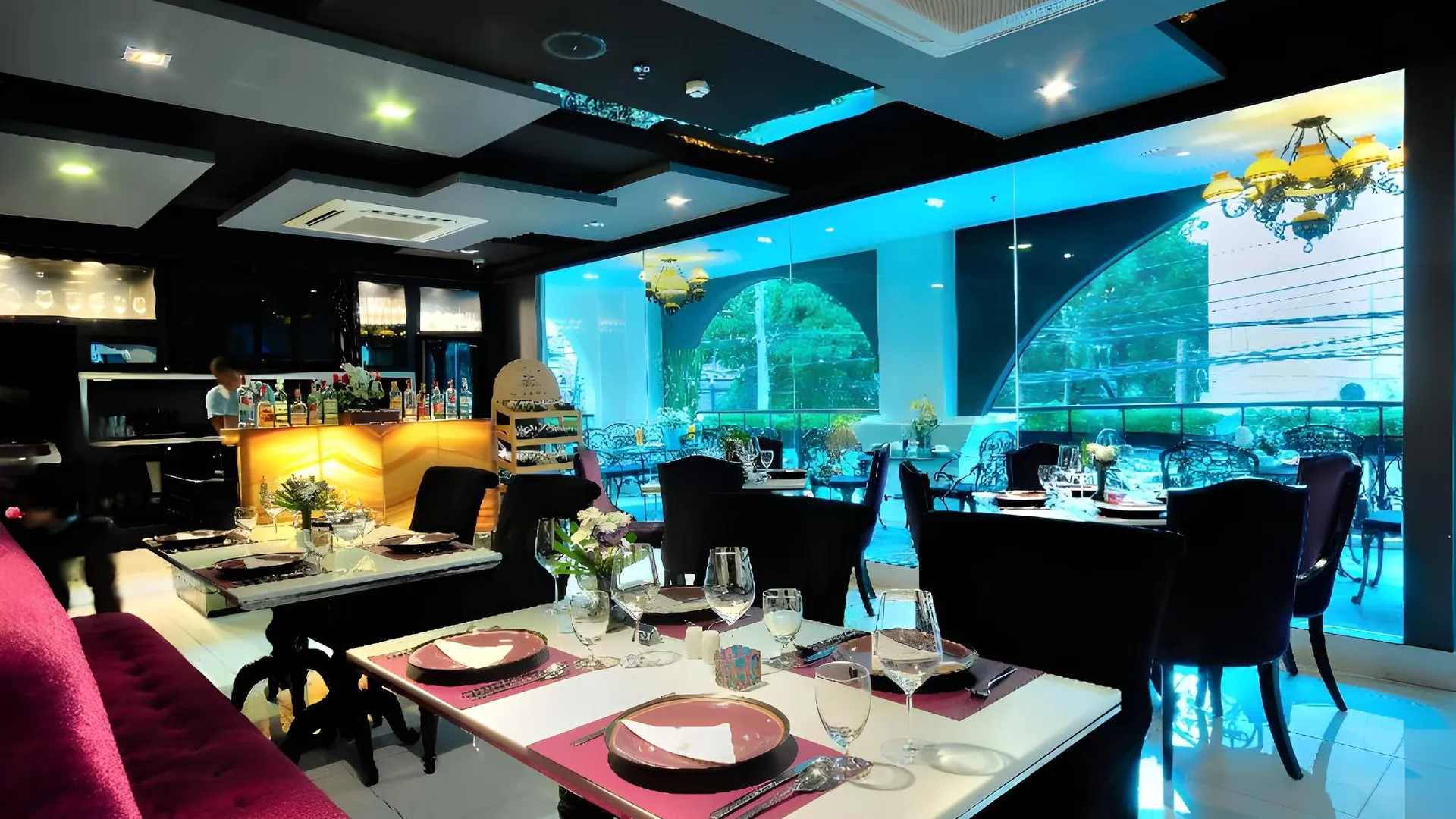 방콕 아스피라 스카이 수쿰빗 1 3성급 호텔 전망