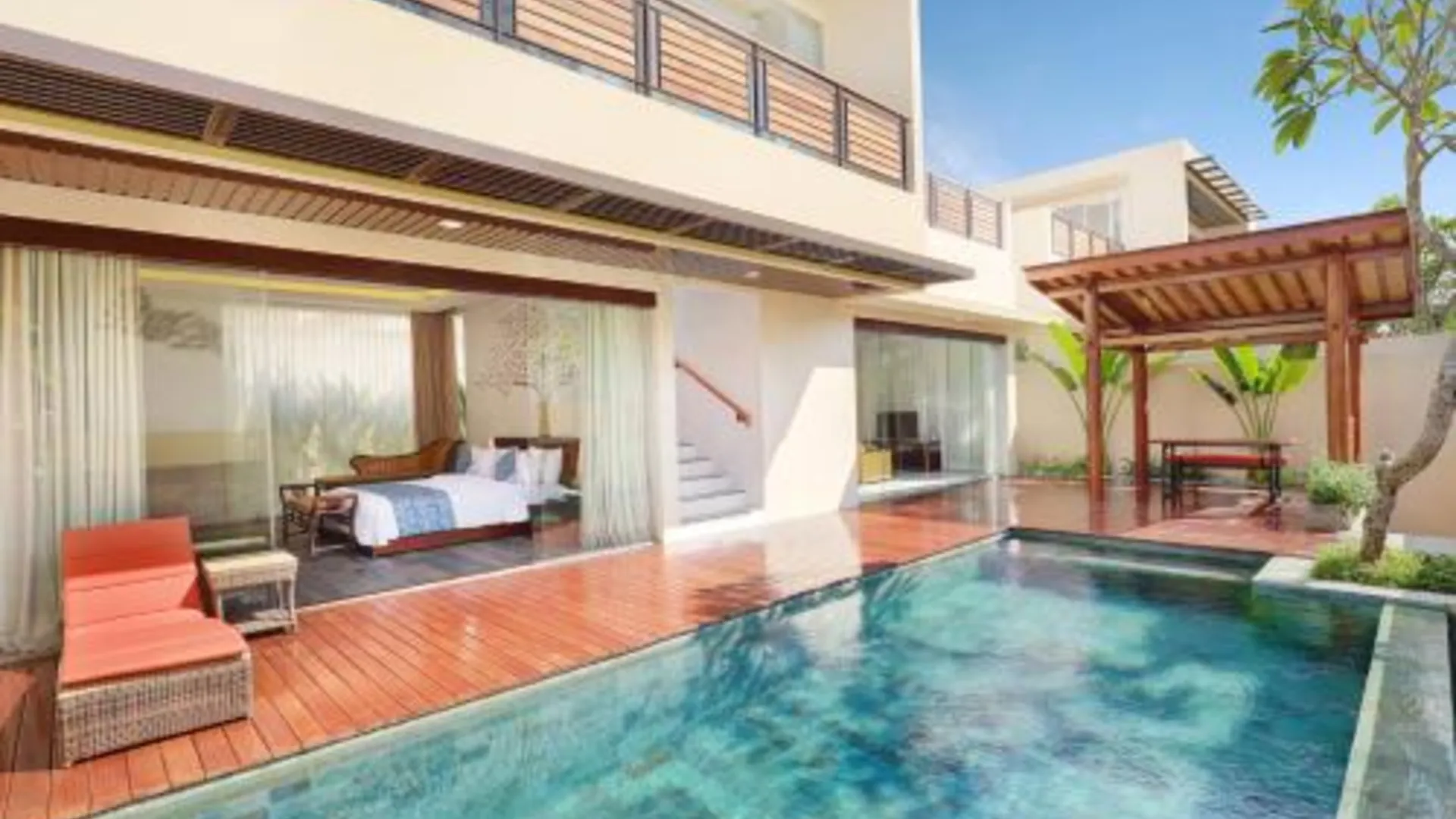 발리 누사 두아의  (200m², 침실 1개, 프라이빗 욕실 1개) 4성급 호텔 로비