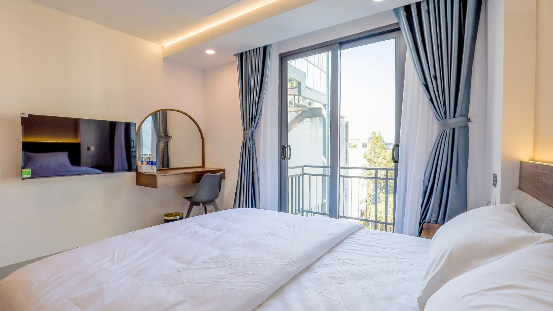 호치민 루미아 호텔 3성급 호텔 전망