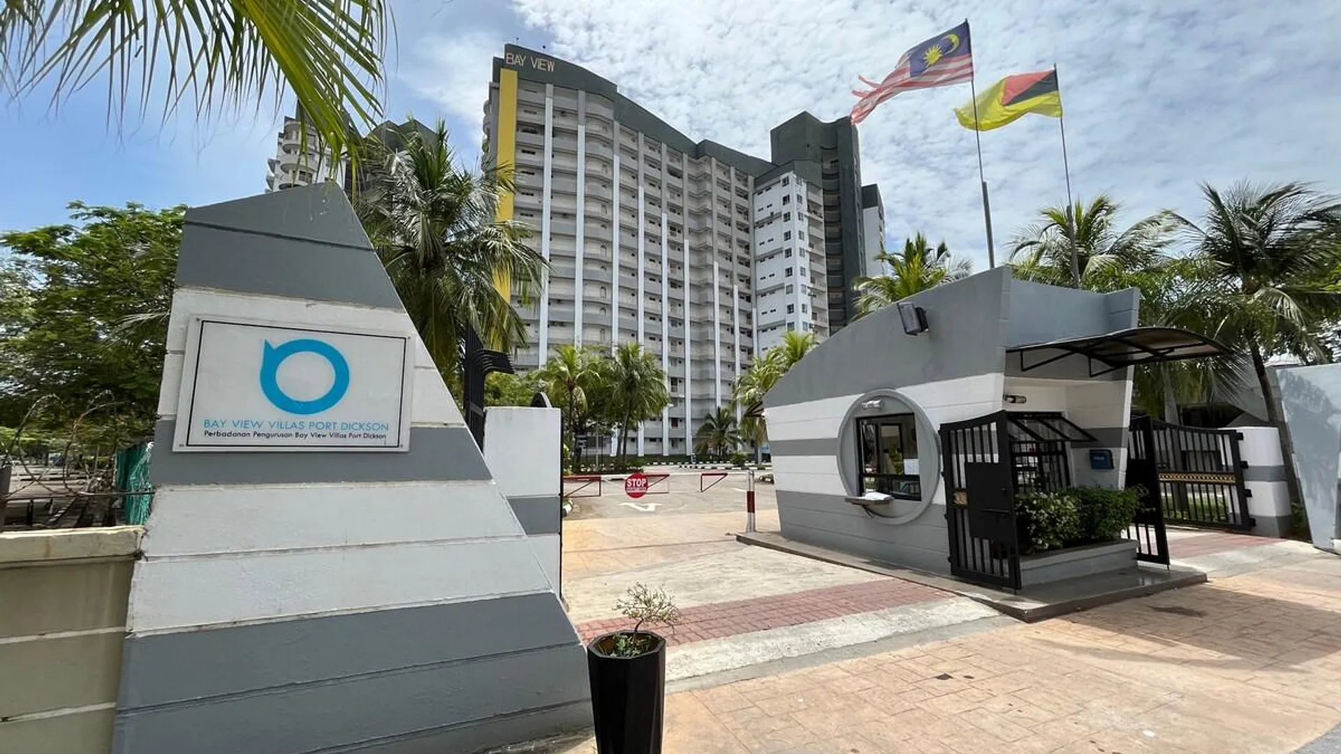 포트 딕슨 캄풍 시 루사의 프라이빗 하우스 (56m², 침실 2개, 프라이빗 욕실 2개) 3성급 싱글룸 수영장