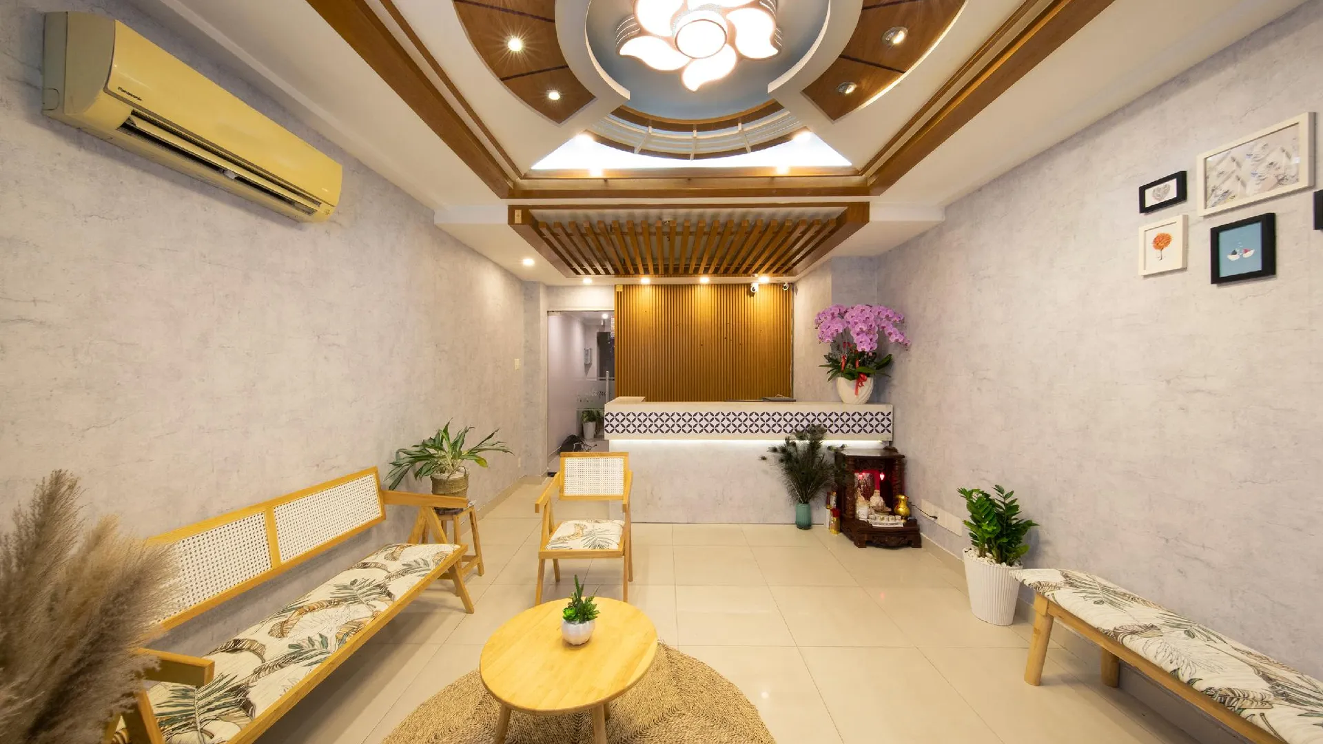 호치민 빌리온 부티크 호텔 벤탄 3성급 호텔 로비