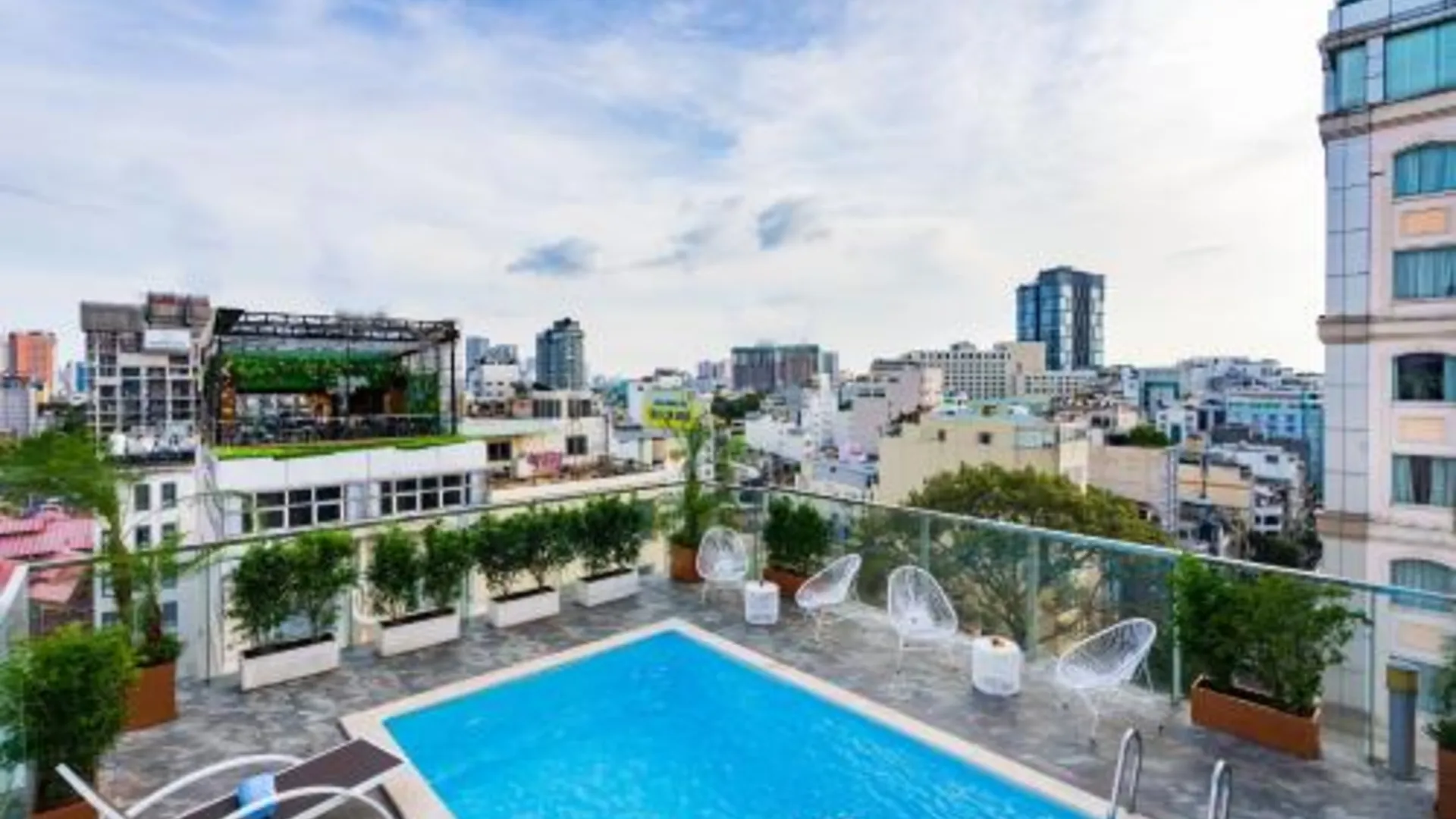 호치민 조비아 호텔 3성급 호텔 전망