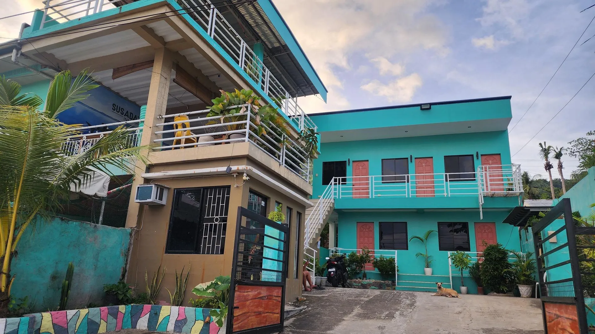 세부 수사다스 인 1성급 호텔 객실