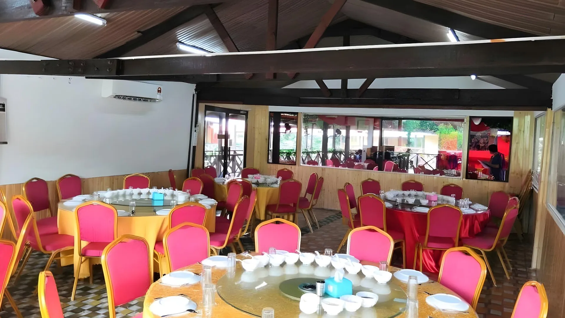 코타키나발루 가양 프렌들리 워터 하우스 홈스테이 3성급 호텔 레스토랑