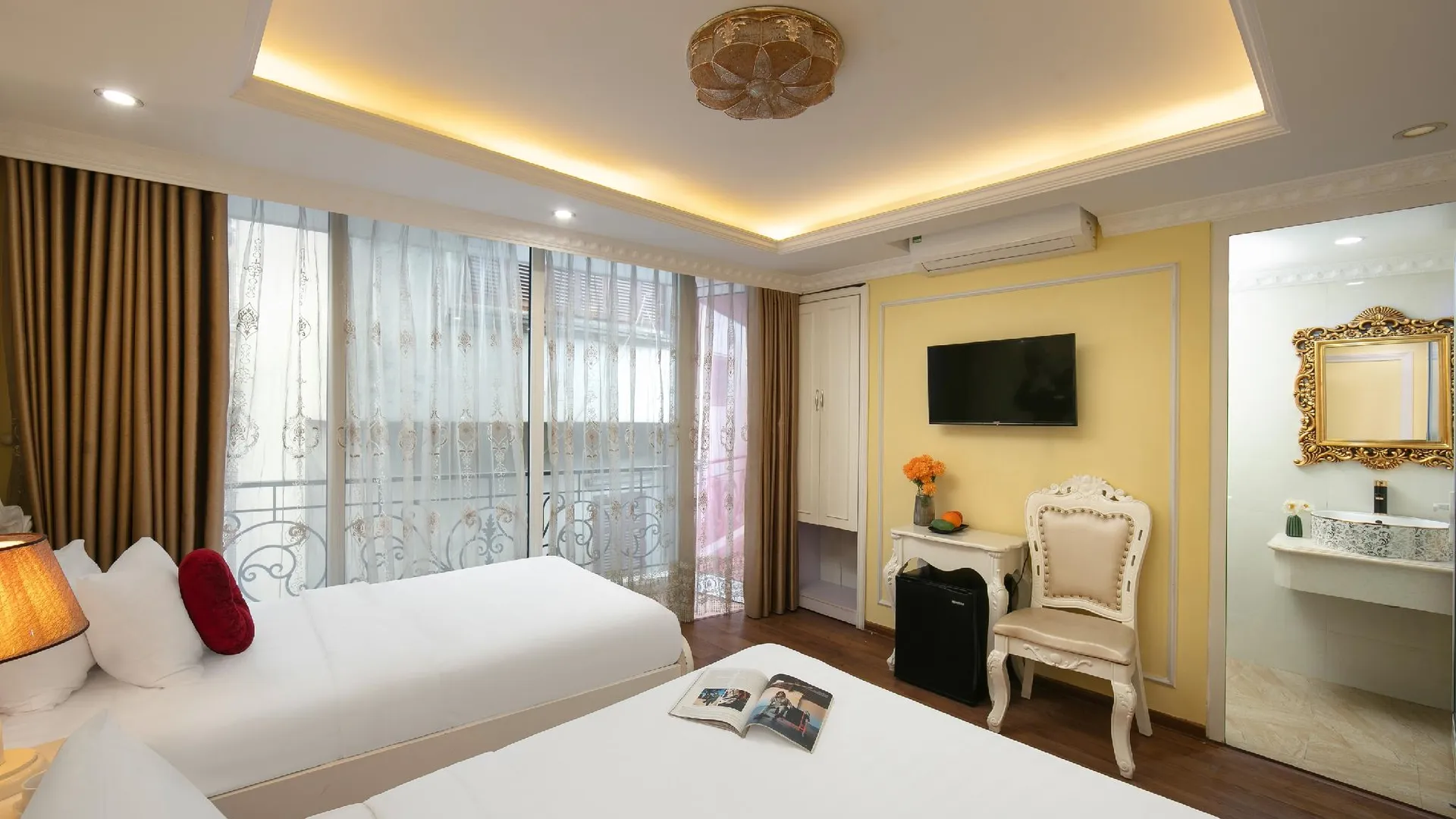 하노이 하노이 올드타운 부티크 호텔 3성급 호텔 스위트룸