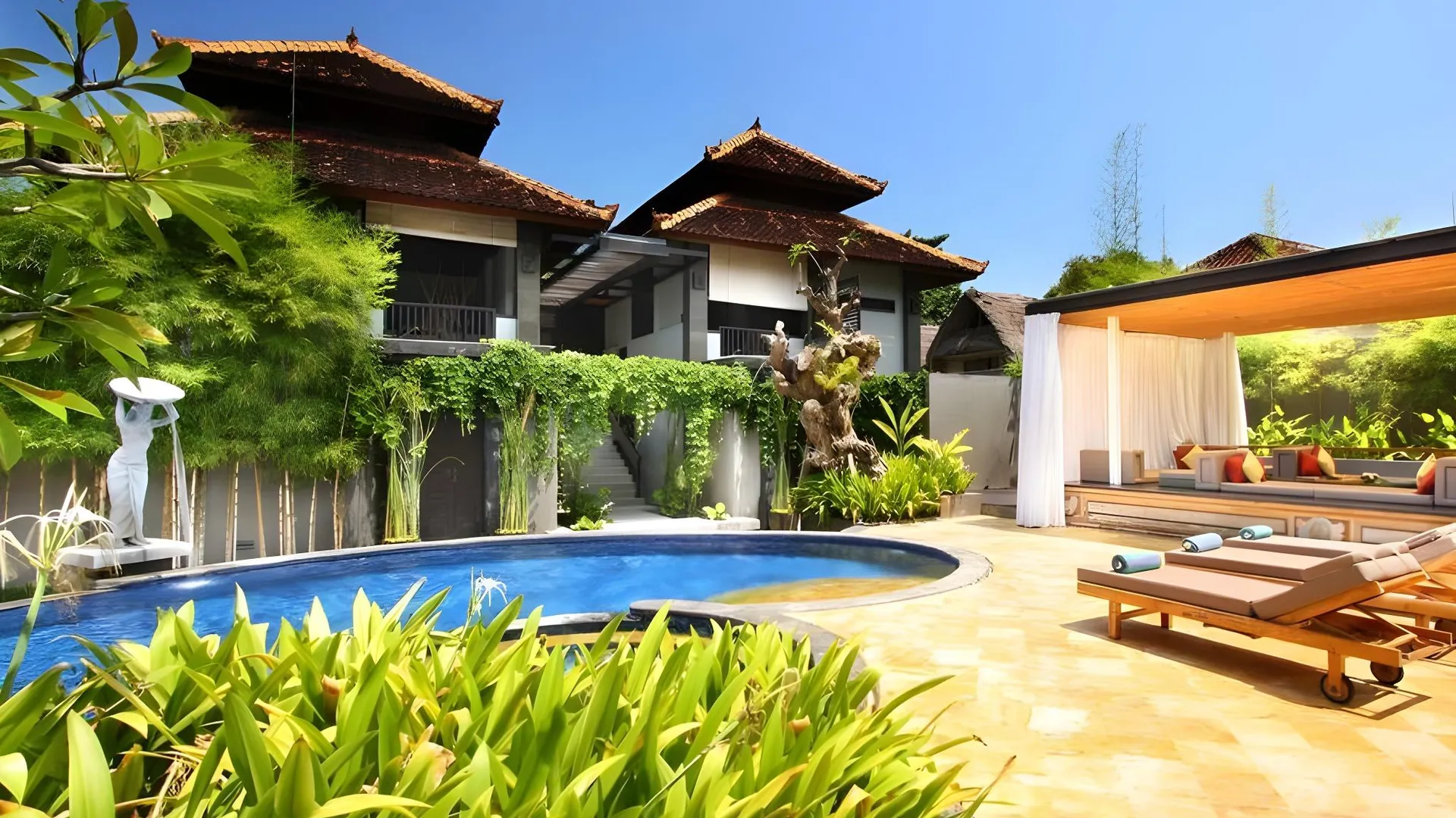 발리 안노라 발리 빌라 호텔 4성급 호텔 객실