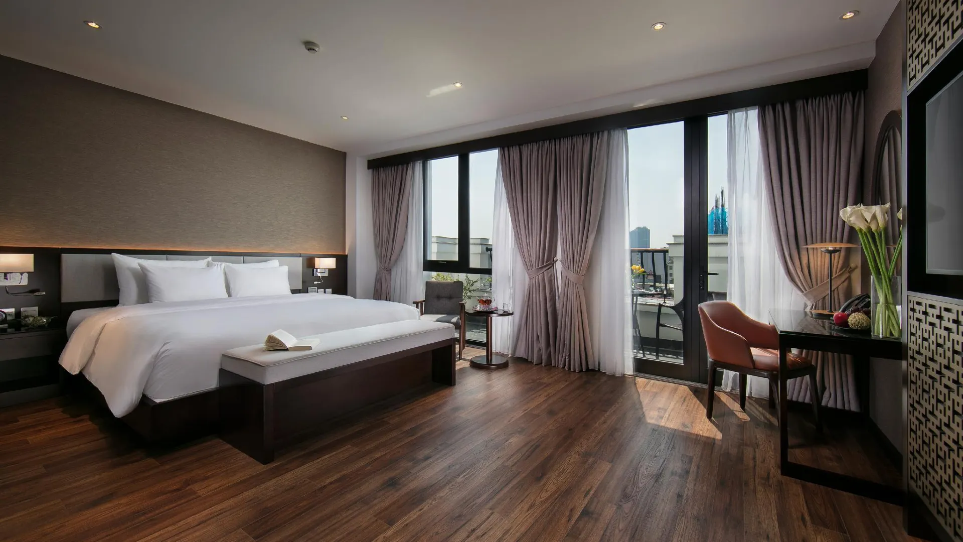 하노이 그랜디오스 호텔 앤 스파 4성급 호텔 스위트룸