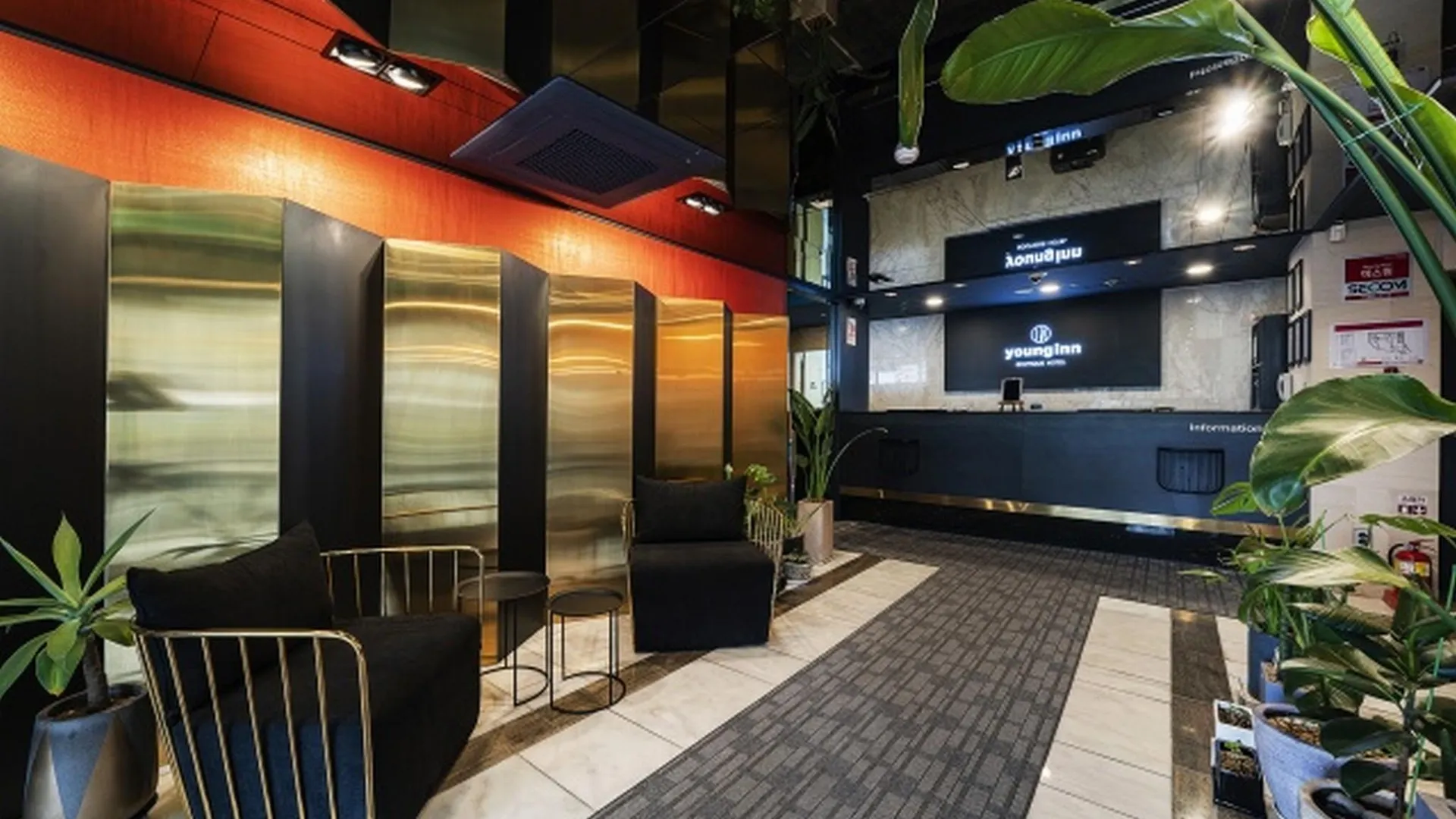 서울 명동 영인 호텔 1성급 호텔 로비