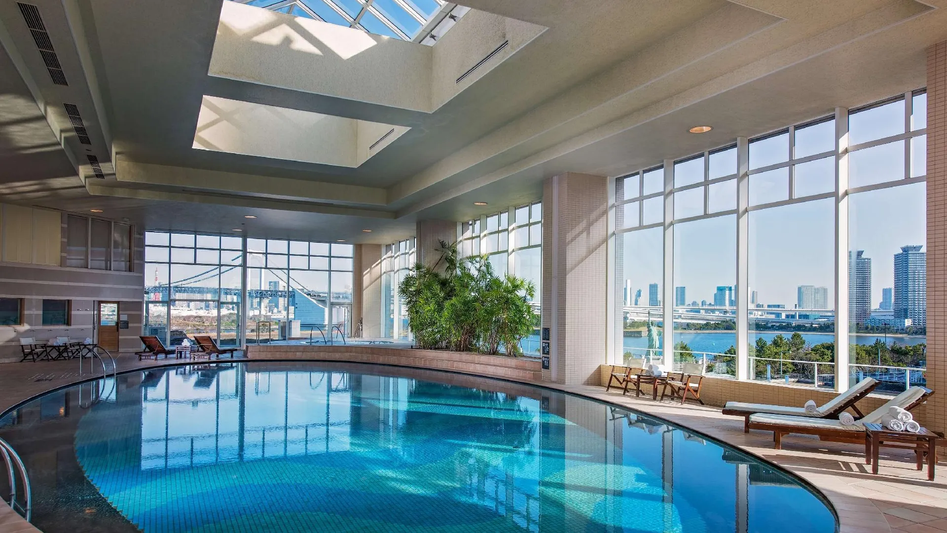 도쿄 / 동경 힐튼 도쿄 오다이바 5성급 호텔 레스토랑