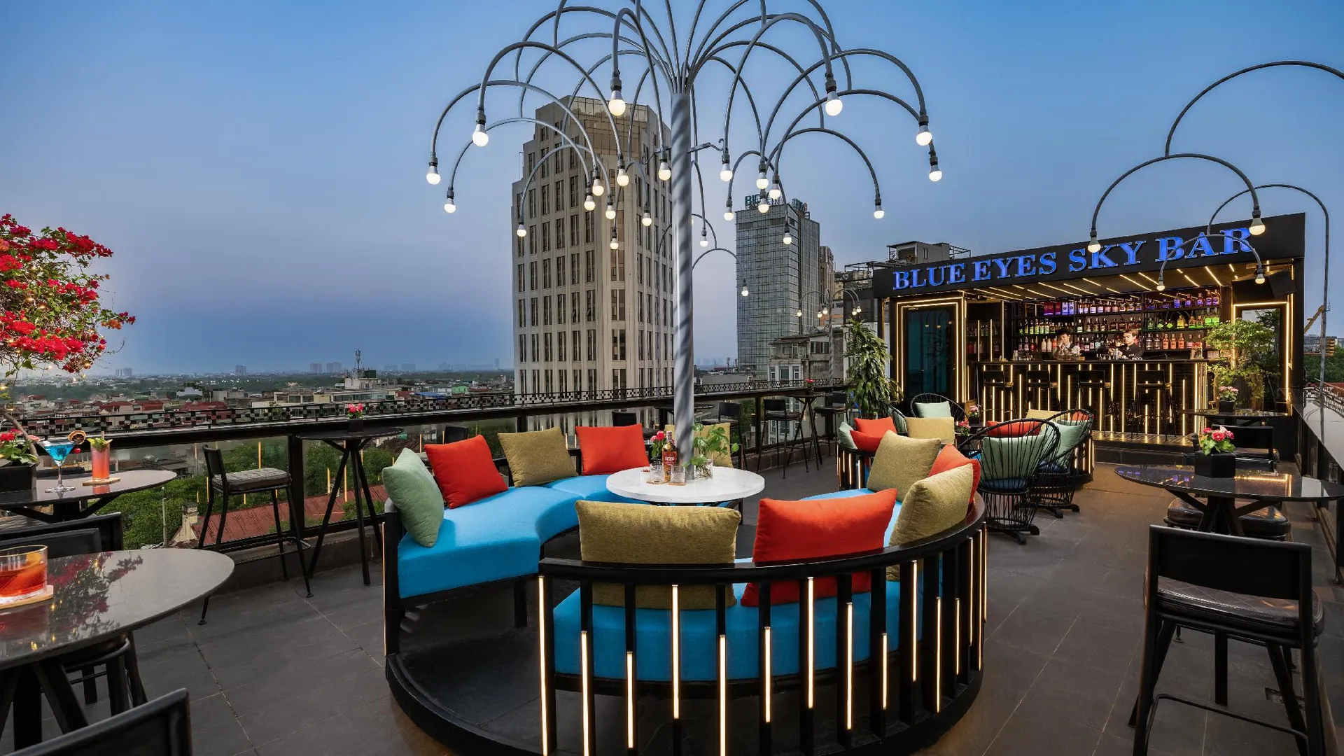 하노이 샤이닝 센트럴 호텔 앤 스파 5성급 호텔 로비