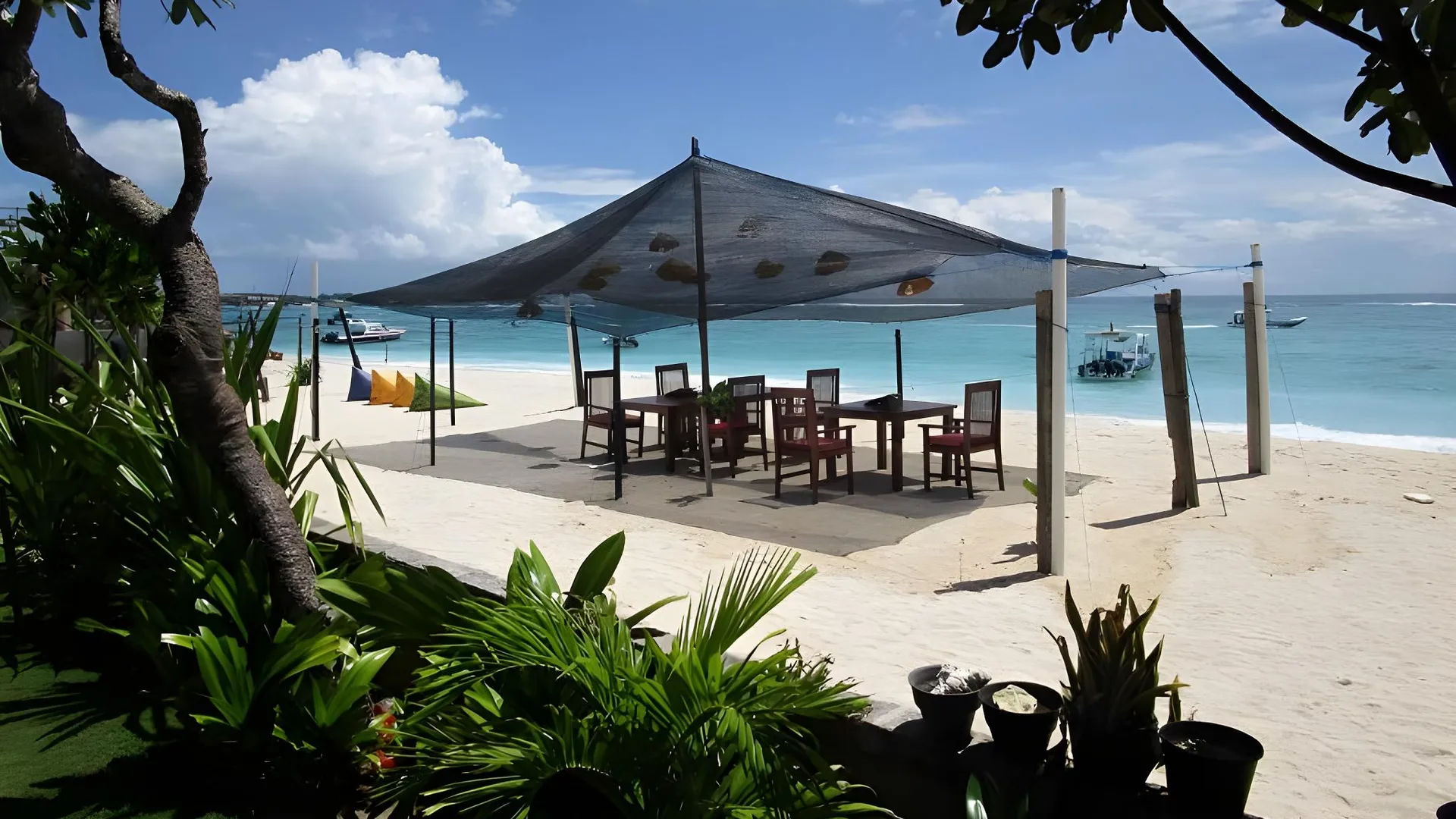 발리 요기 비치 방갈로 2성급 호텔 로비