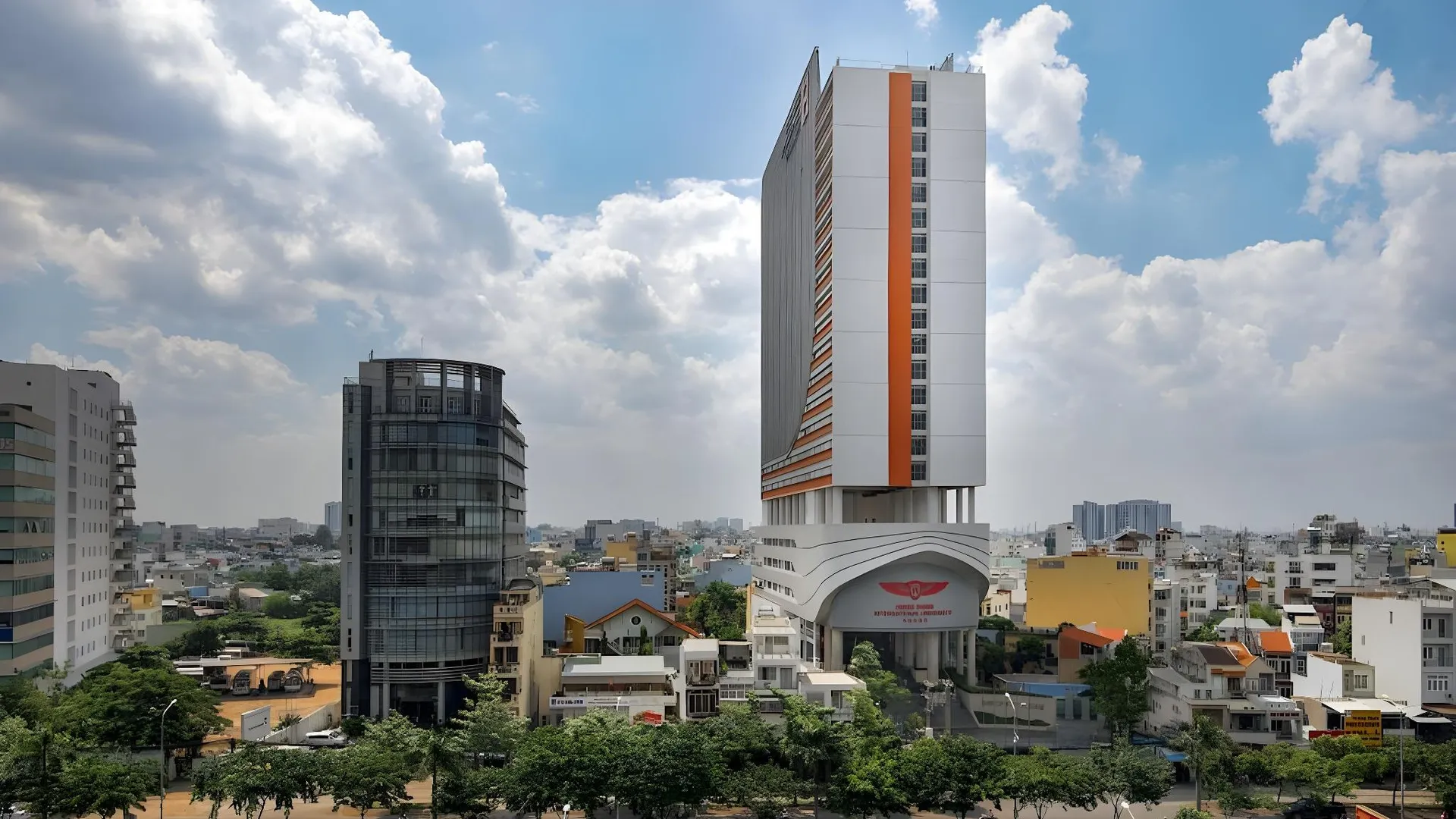 호치민 아하 레지던스 호텔 4성급 호텔 외관