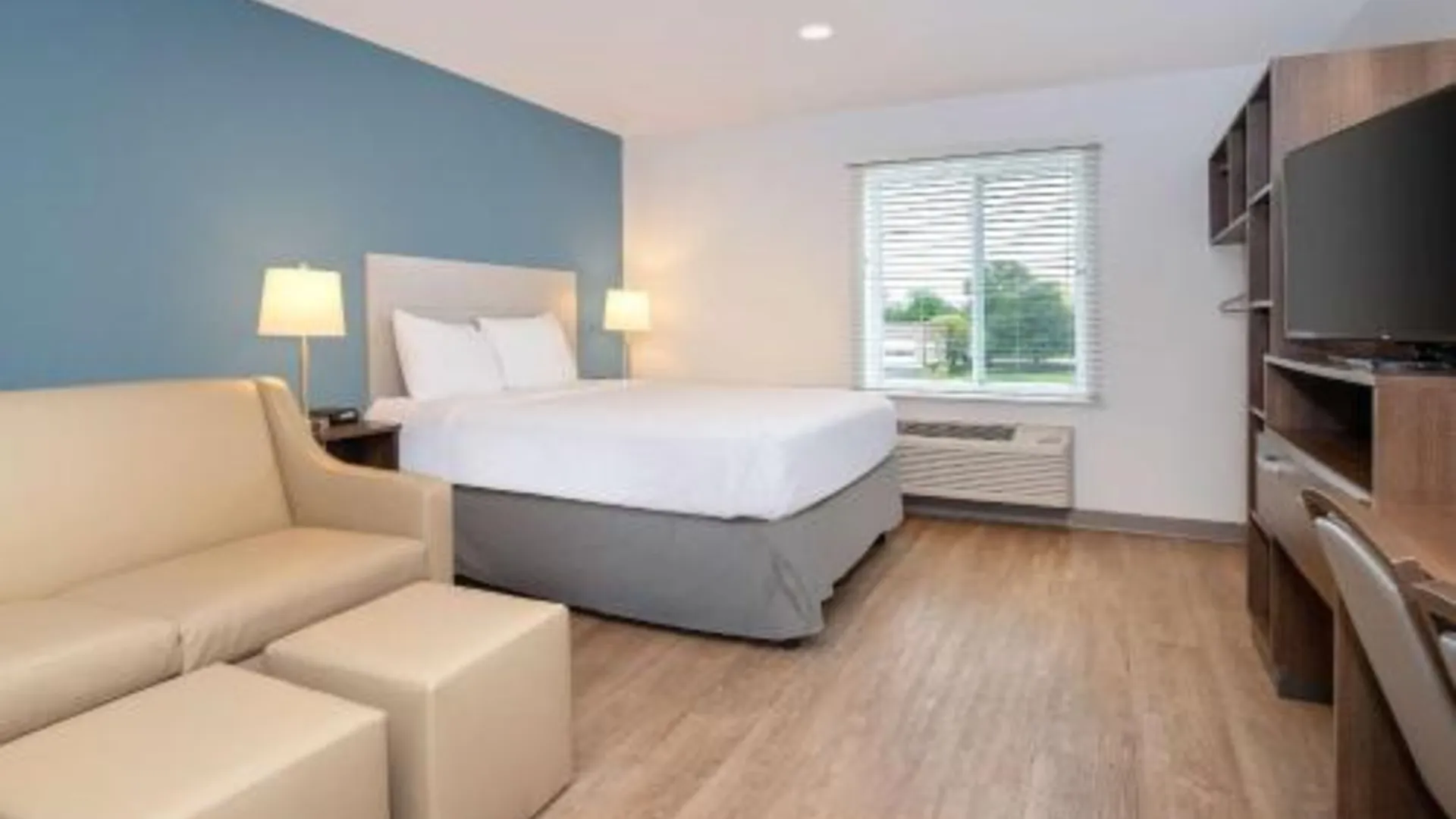 캐롤 스트림 (IL) WoodSpring Suites Carol Stream - Chicago 2성급 호텔 스위트룸