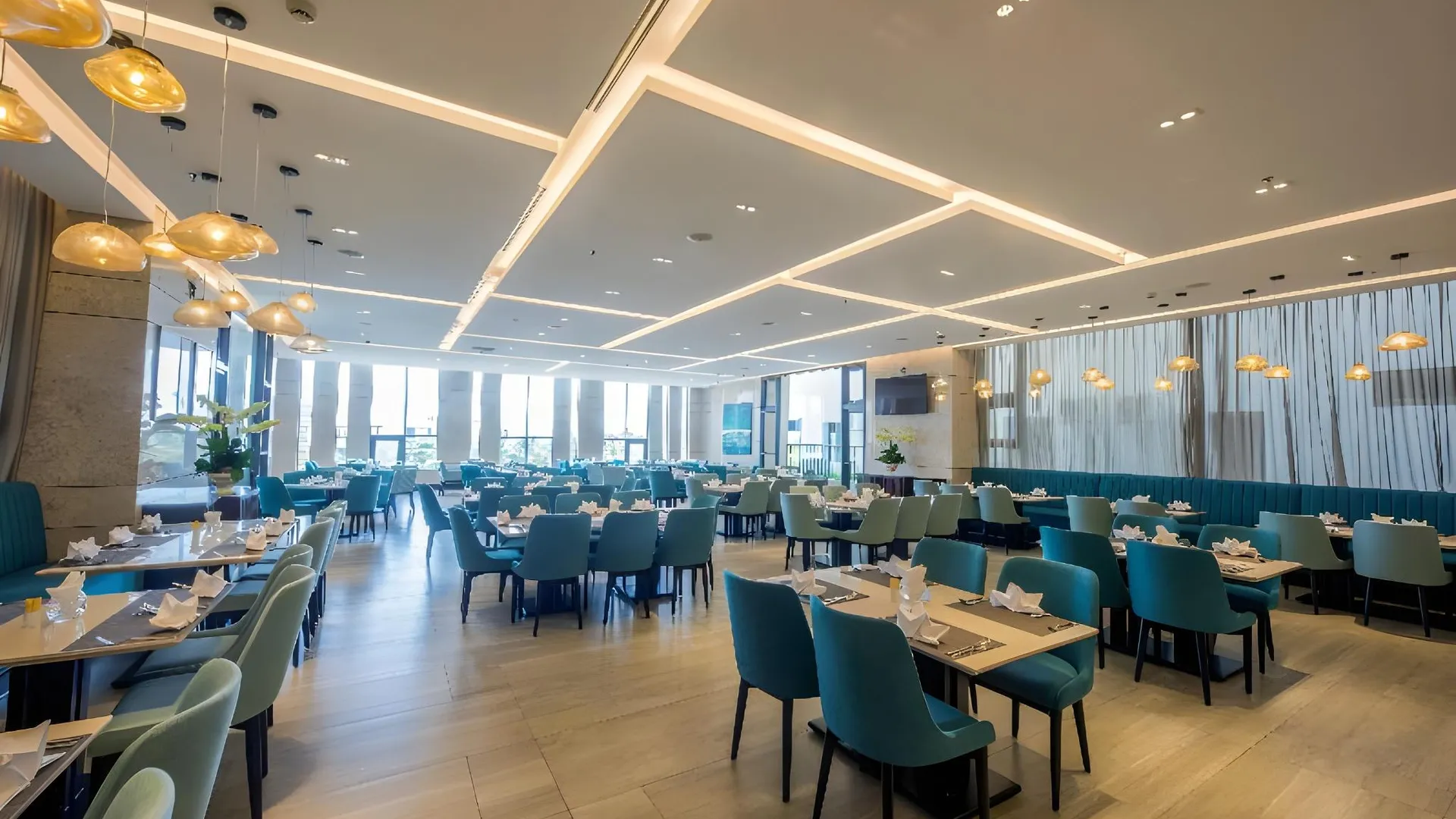 다낭 민 토안 사피 오션 호텔 4성급 호텔 레스토랑