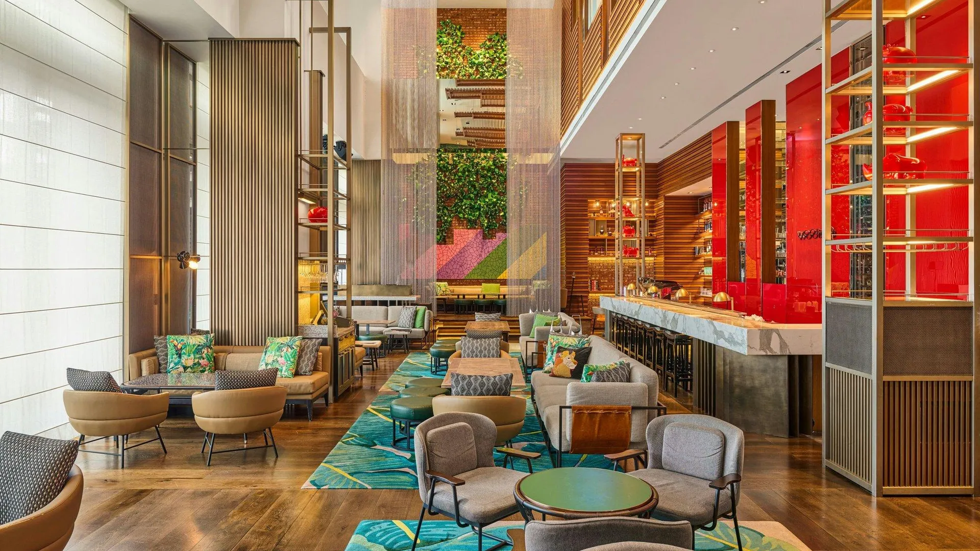 타이베이 W 타이베이 5성급 호텔 로비