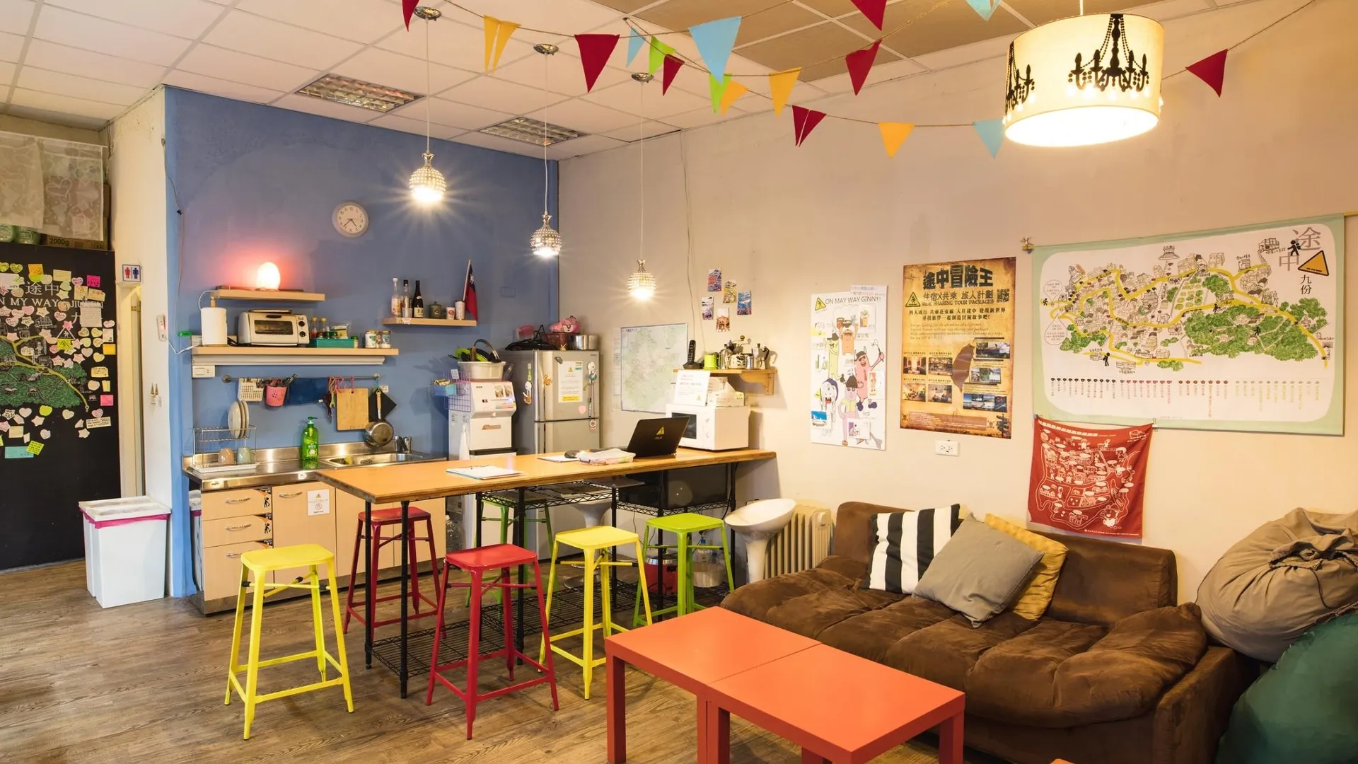 타이베이 온 마이 웨이 지우펀 호스텔 4성급 게스트하우스 외관