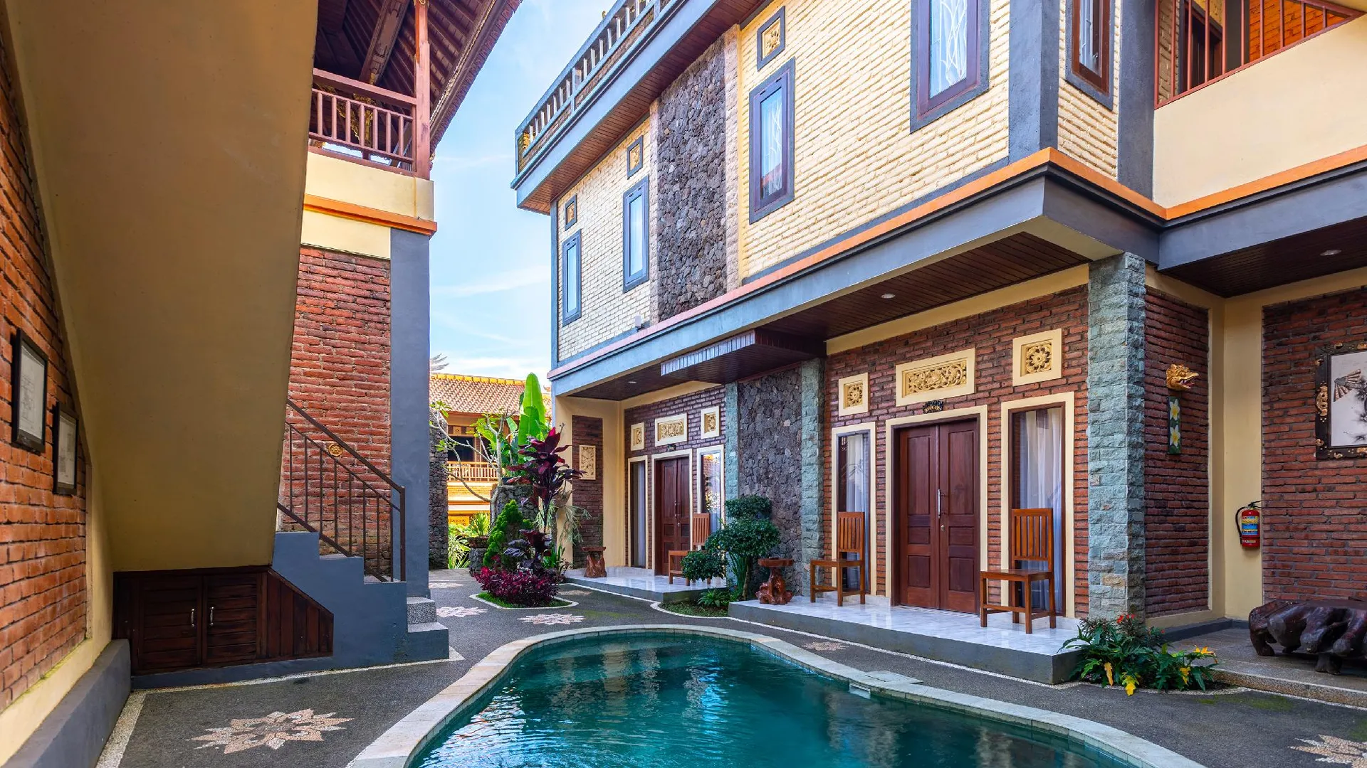 발리 가루다 빌라 앤 레스토랑 3성급 호텔 객실