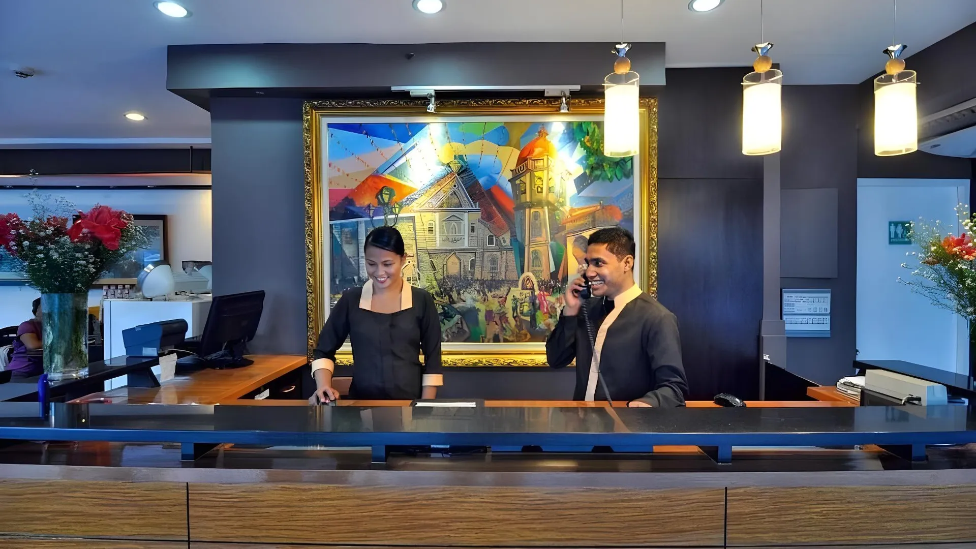 세부 엠시티 스위트 3성급 호텔 레스토랑