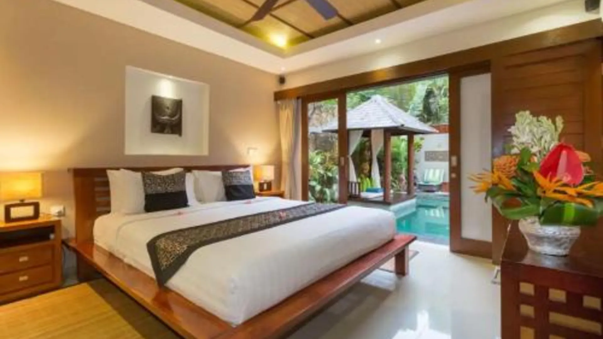 발리 Villa Green Mango 2 Seminyak Bali 4성급 호텔 객실